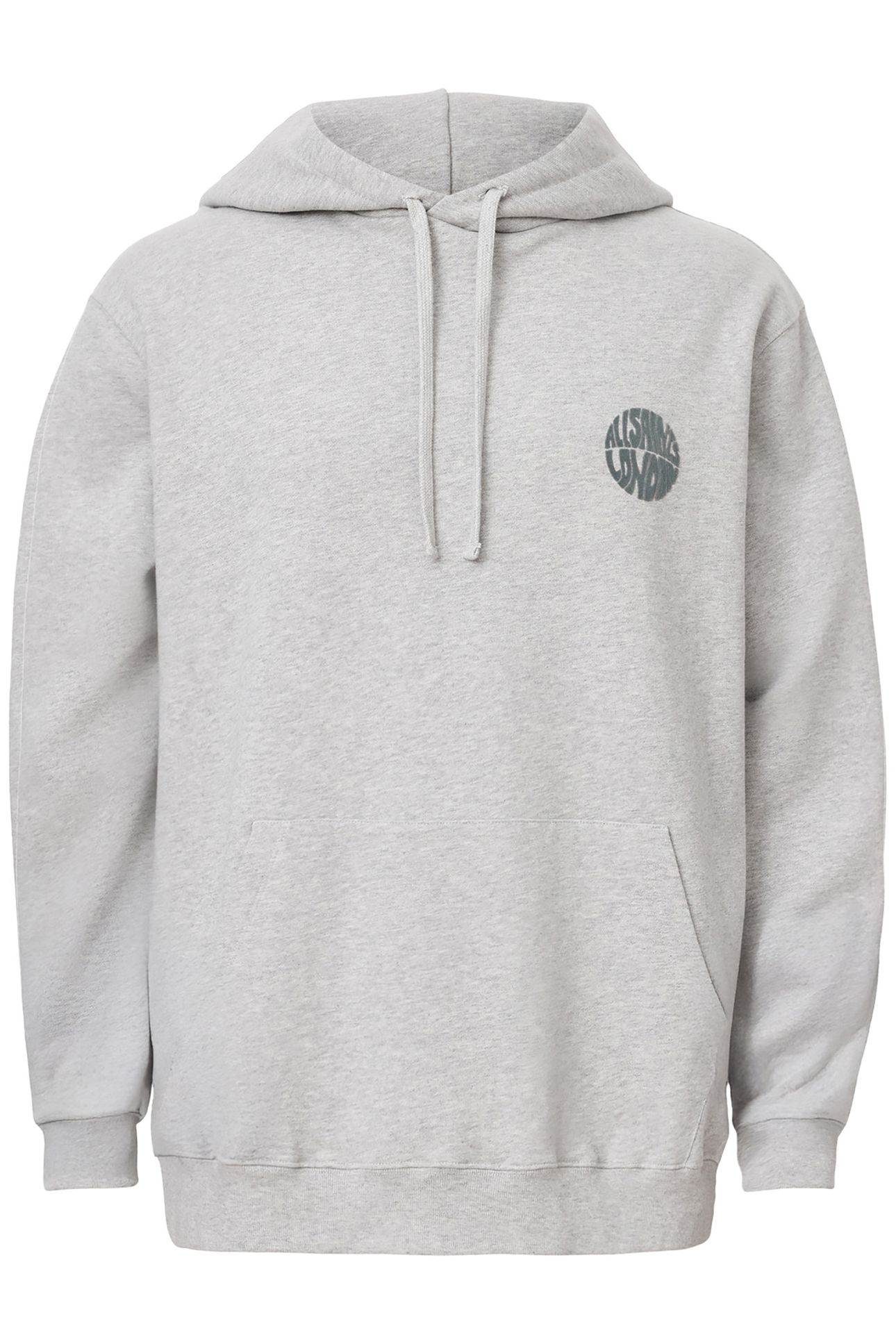 WAVED OTH HOODY LIGHT GREY MARL 6