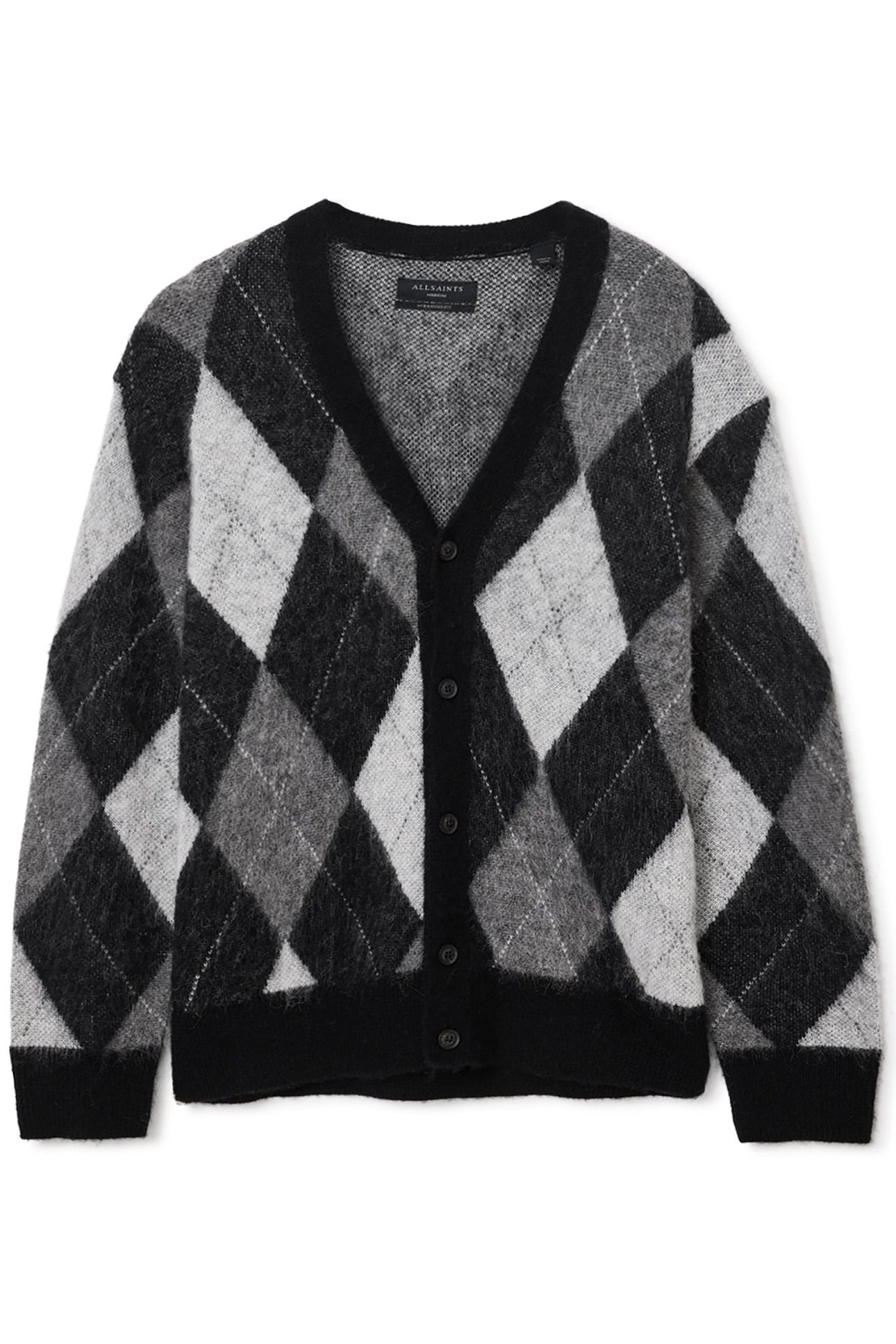 BOWER CARDIGAN BLACK/WHITE 6