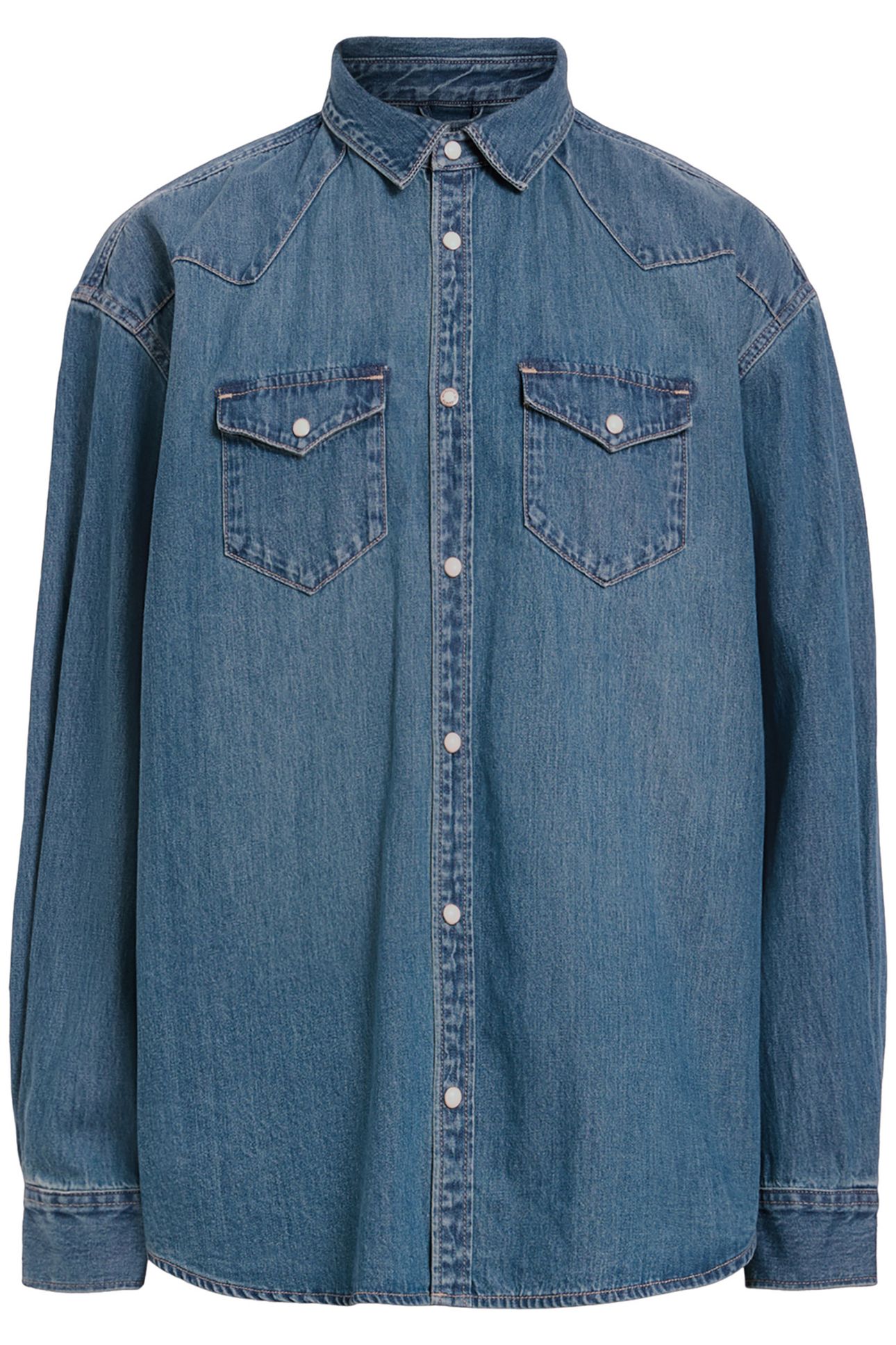 FENTON SHIRT VINTAGE INDIGO 7