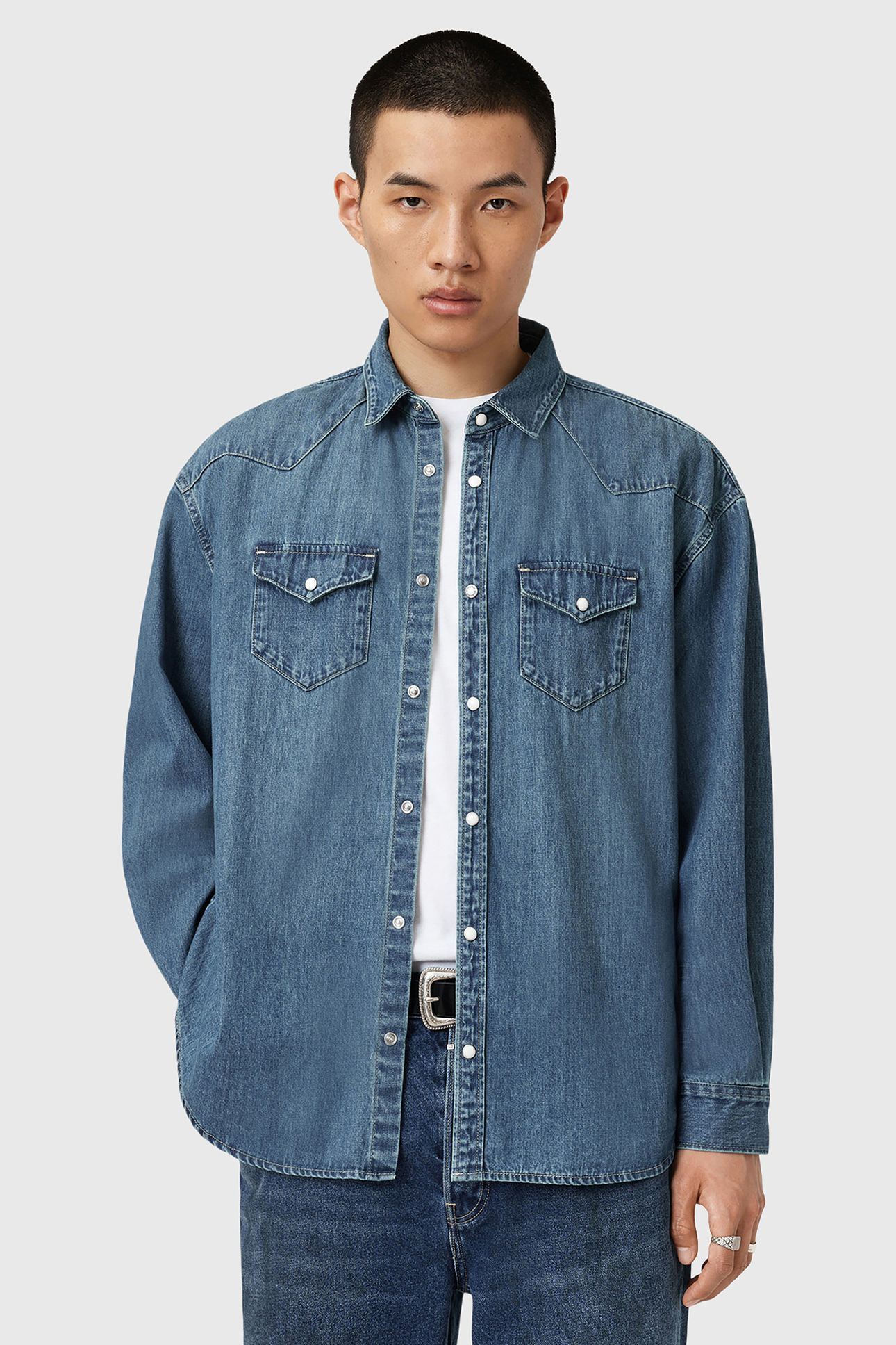 FENTON SHIRT VINTAGE INDIGO 4