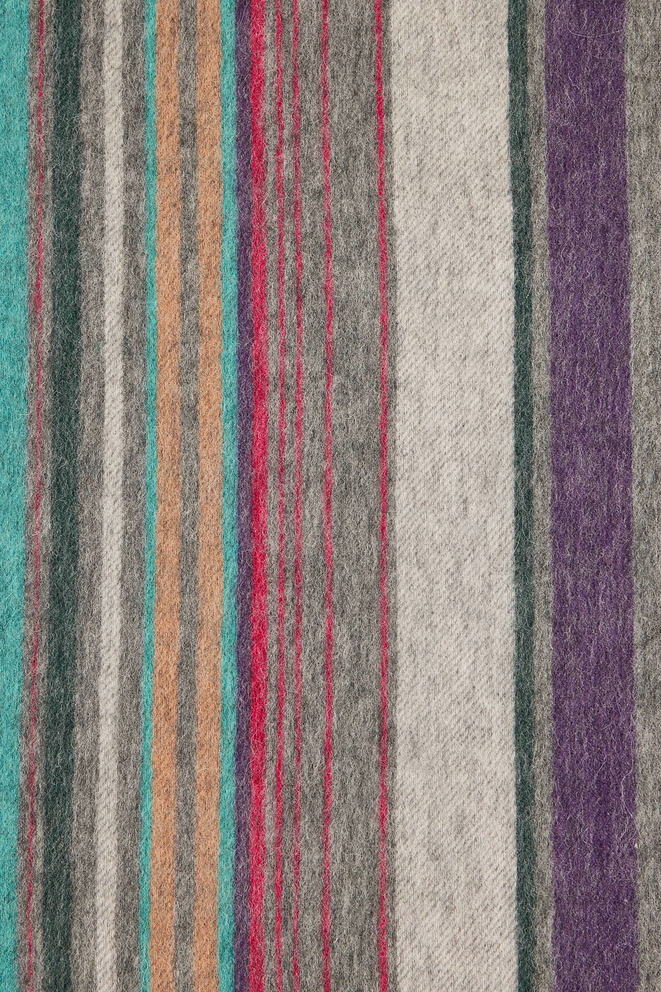 SCARF PS TRENT STRIPE SLATE 3