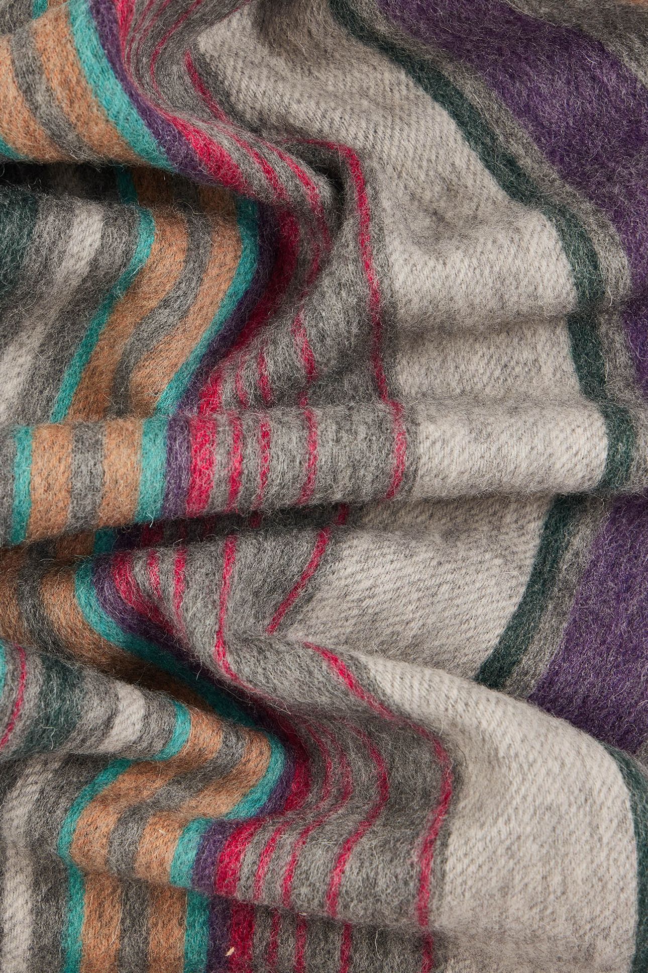 SCARF PS TRENT STRIPE SLATE 4