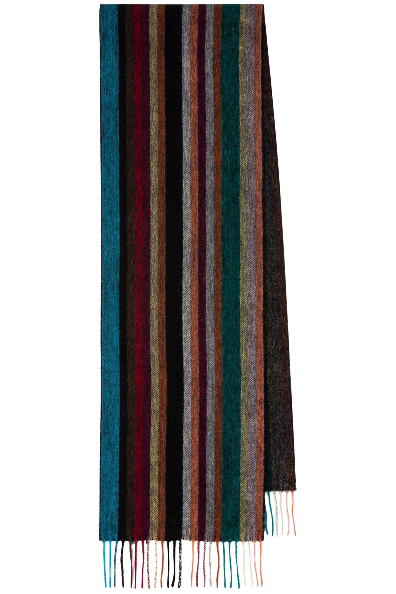 SCARF ARTIST WOOL MULTI COLOURED 1