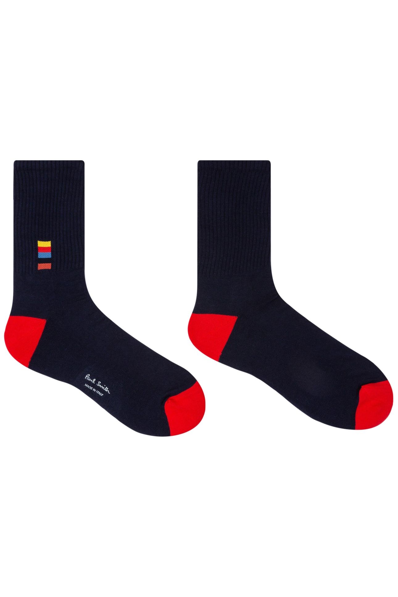 SOCK BRIGHT DETAIL NAVY 1
