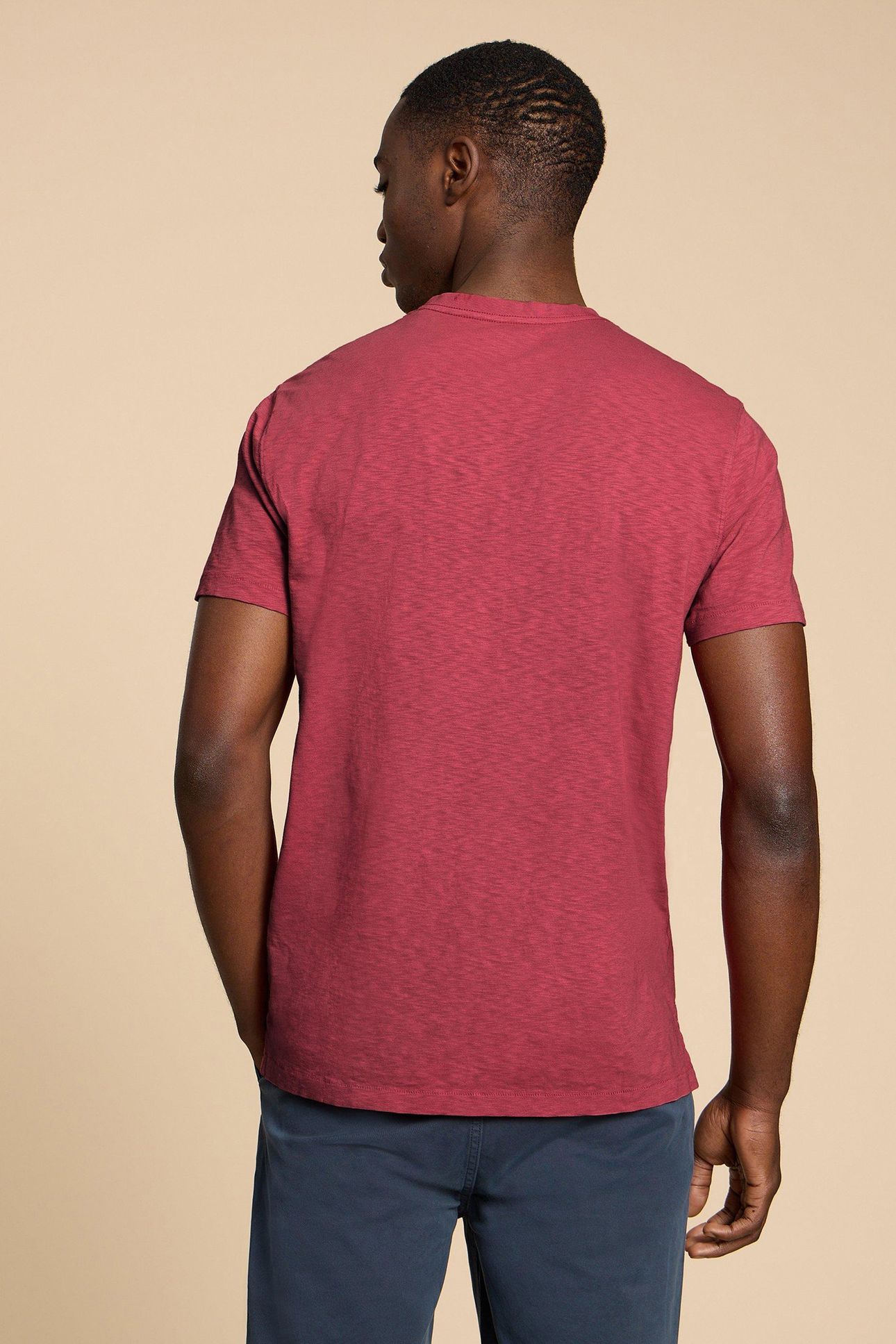 ABERSOCH SHORT SLEEVE TEE MID CORAL 9