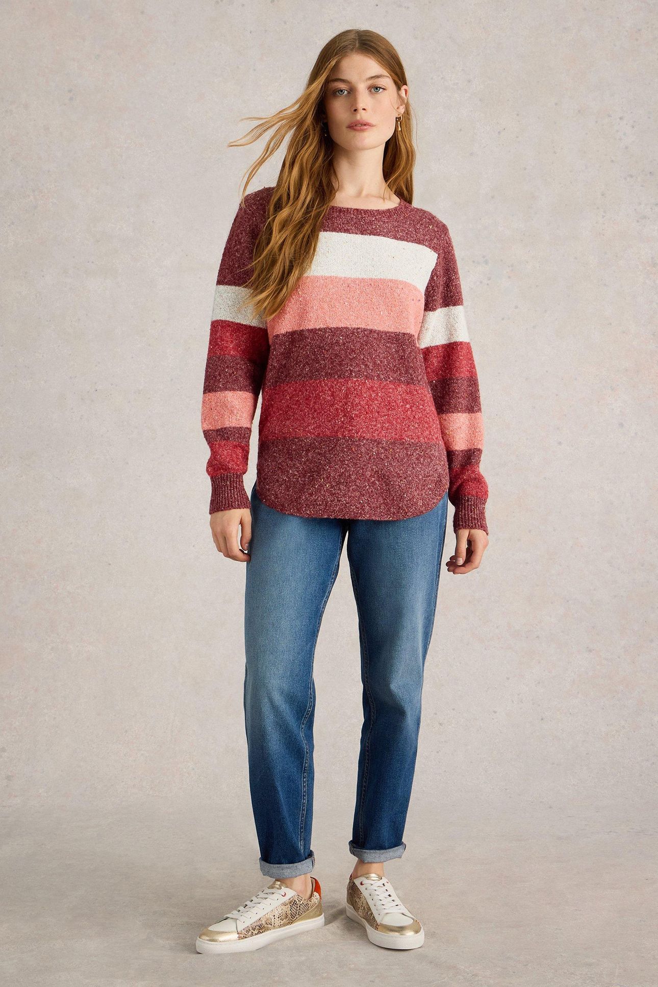 TALIA NEP JUMPER NATURAL MULTI 11