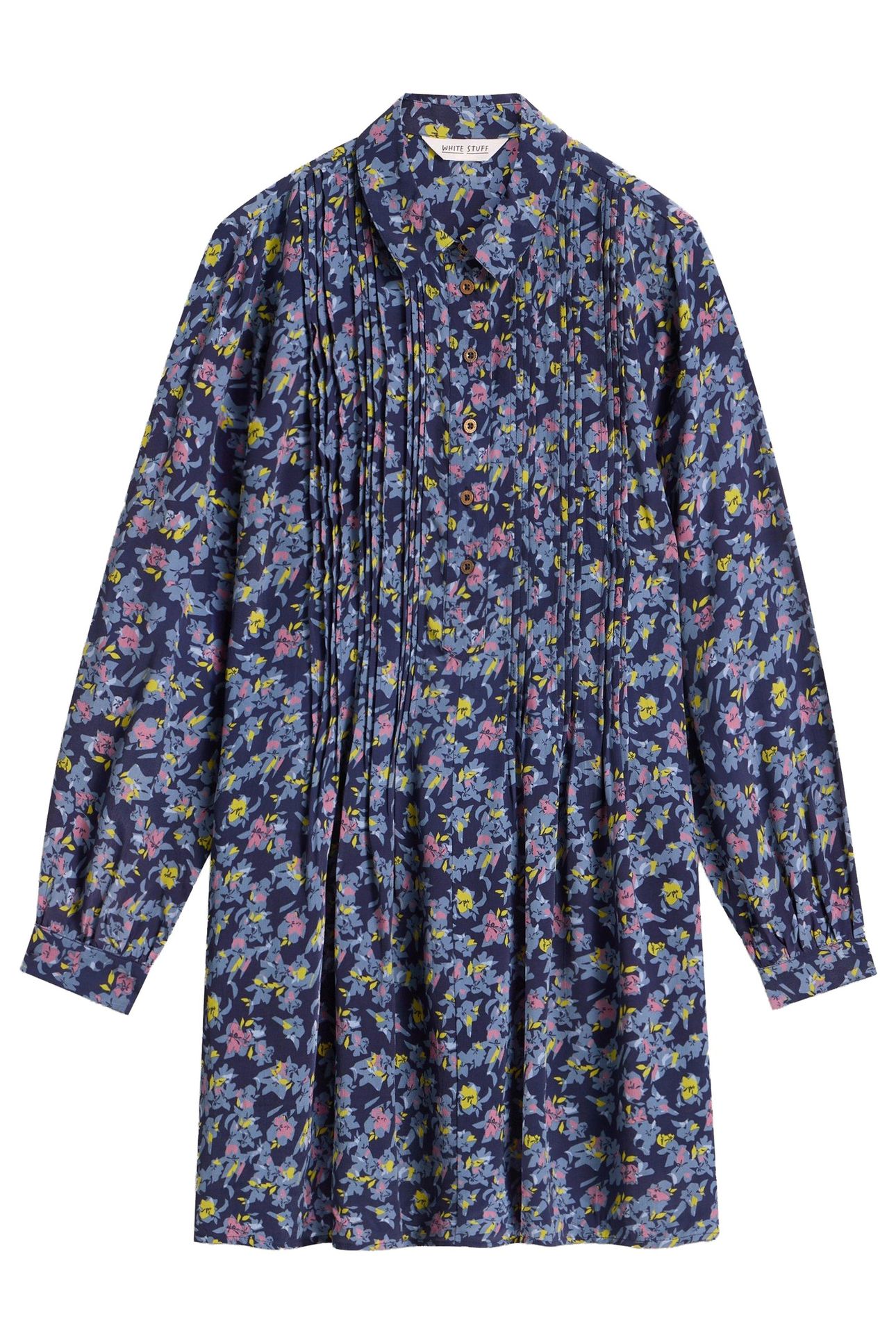 GEORGIE SHIRT TUNIC NAVY MULTI 2