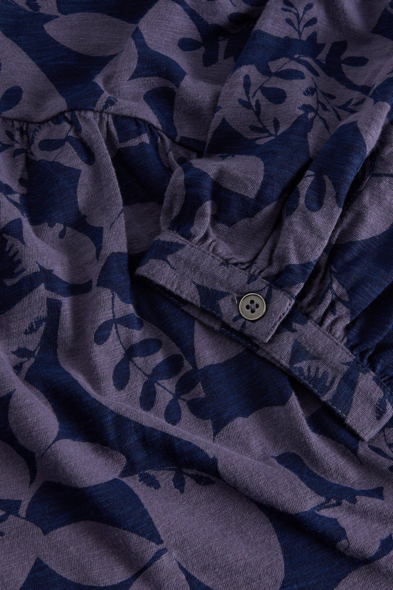 MARLIE JERSEY TUNIC NAVY PRINT 4