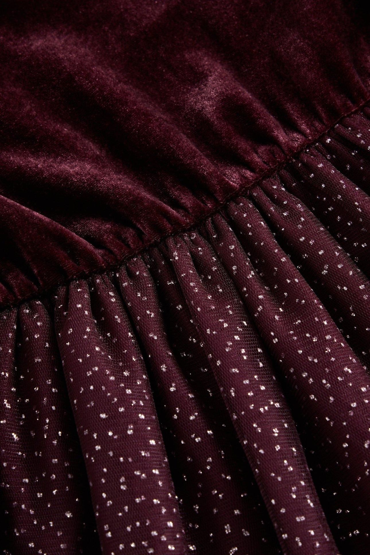 ARABELLA DRESS DARK PLUM 3