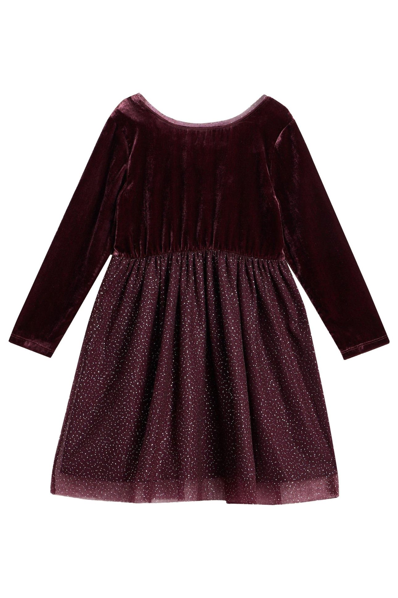 ARABELLA DRESS DARK PLUM 2