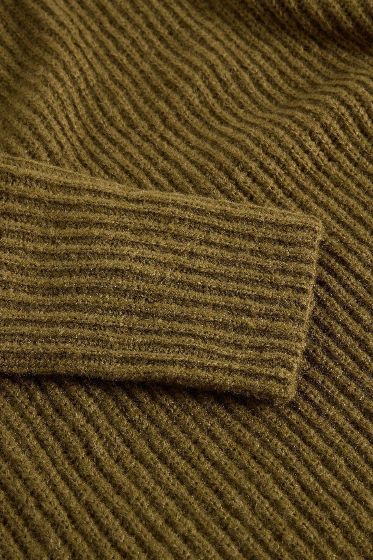 ROLL NECK JUMPER KHAKI GREEN 3