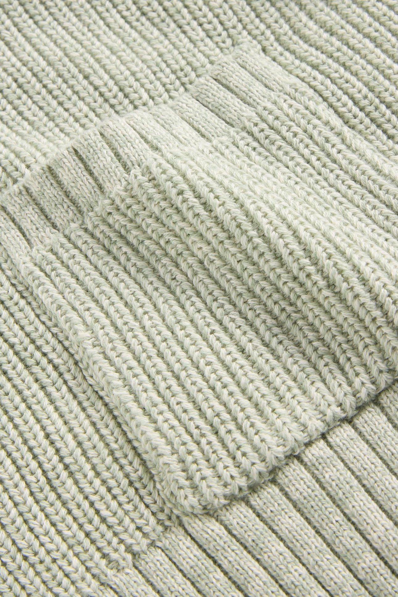 BAILEY COTTON JUMPER KHAKI GREEN 4