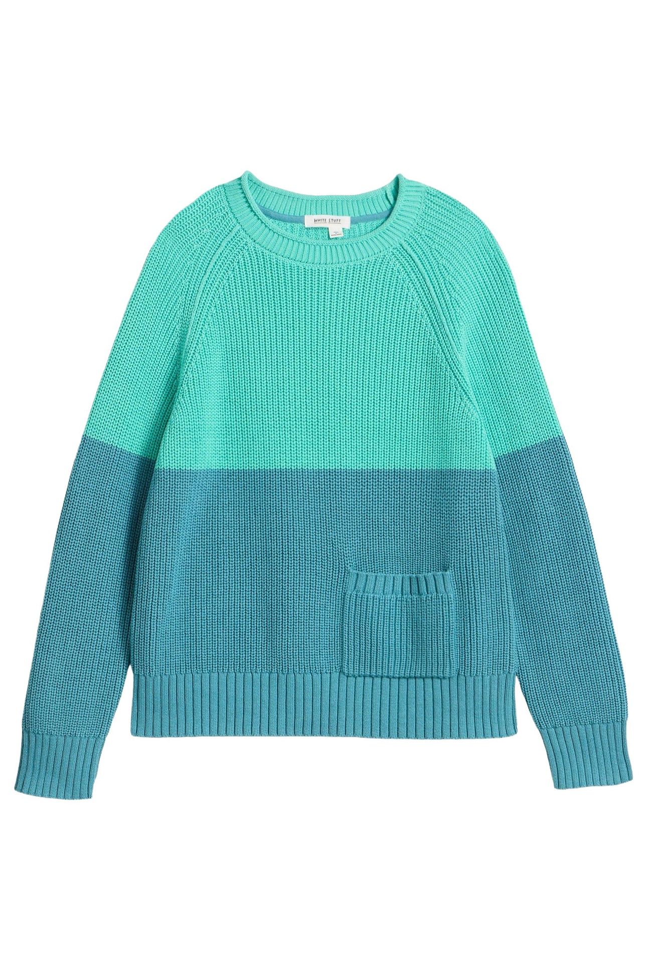 BAILEY COTTON JUMPER BLUE MULTI 3