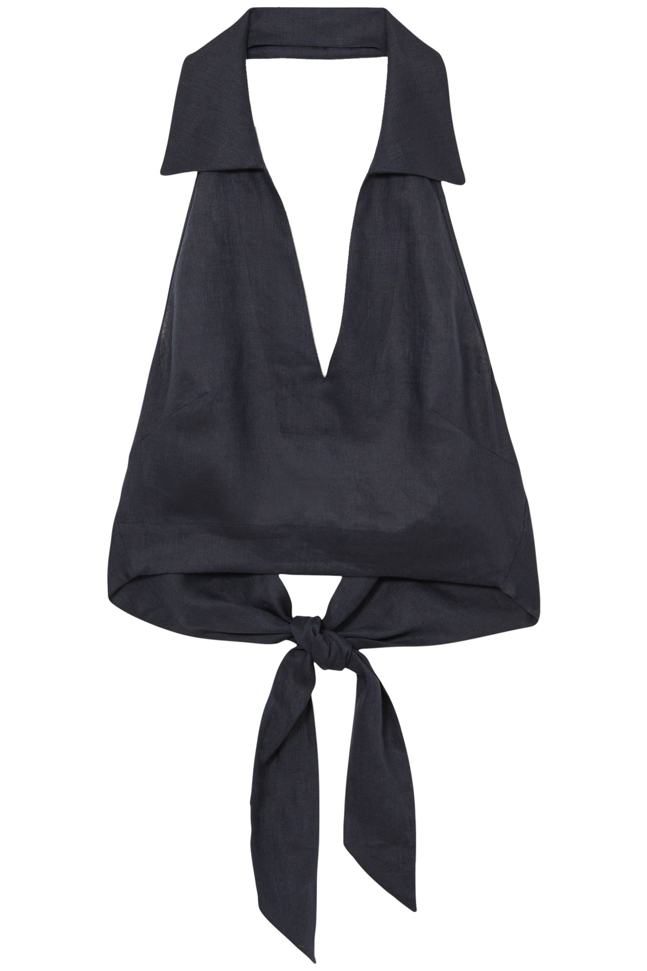 HALTER NECK TOP NAVY 4