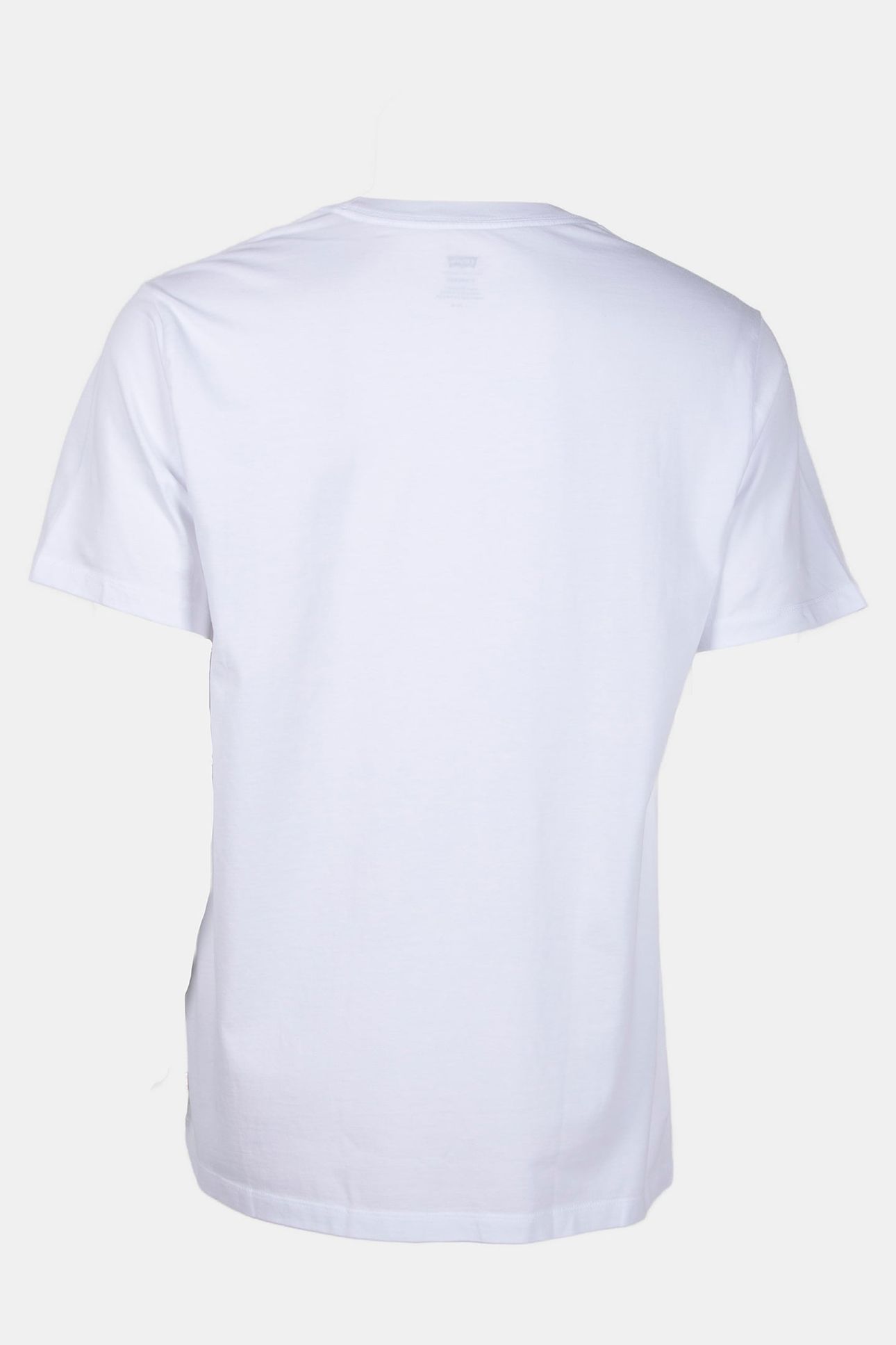 GRAPHIC CREWNECK TEE BLACK LOGO WHITE BODY 4