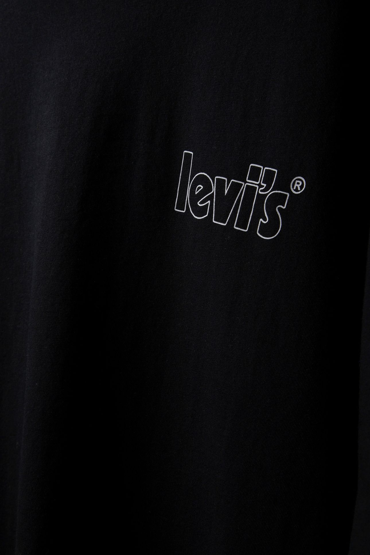 GRAPHIC CREWNECK TEE POSTER LOGO BLACK 5