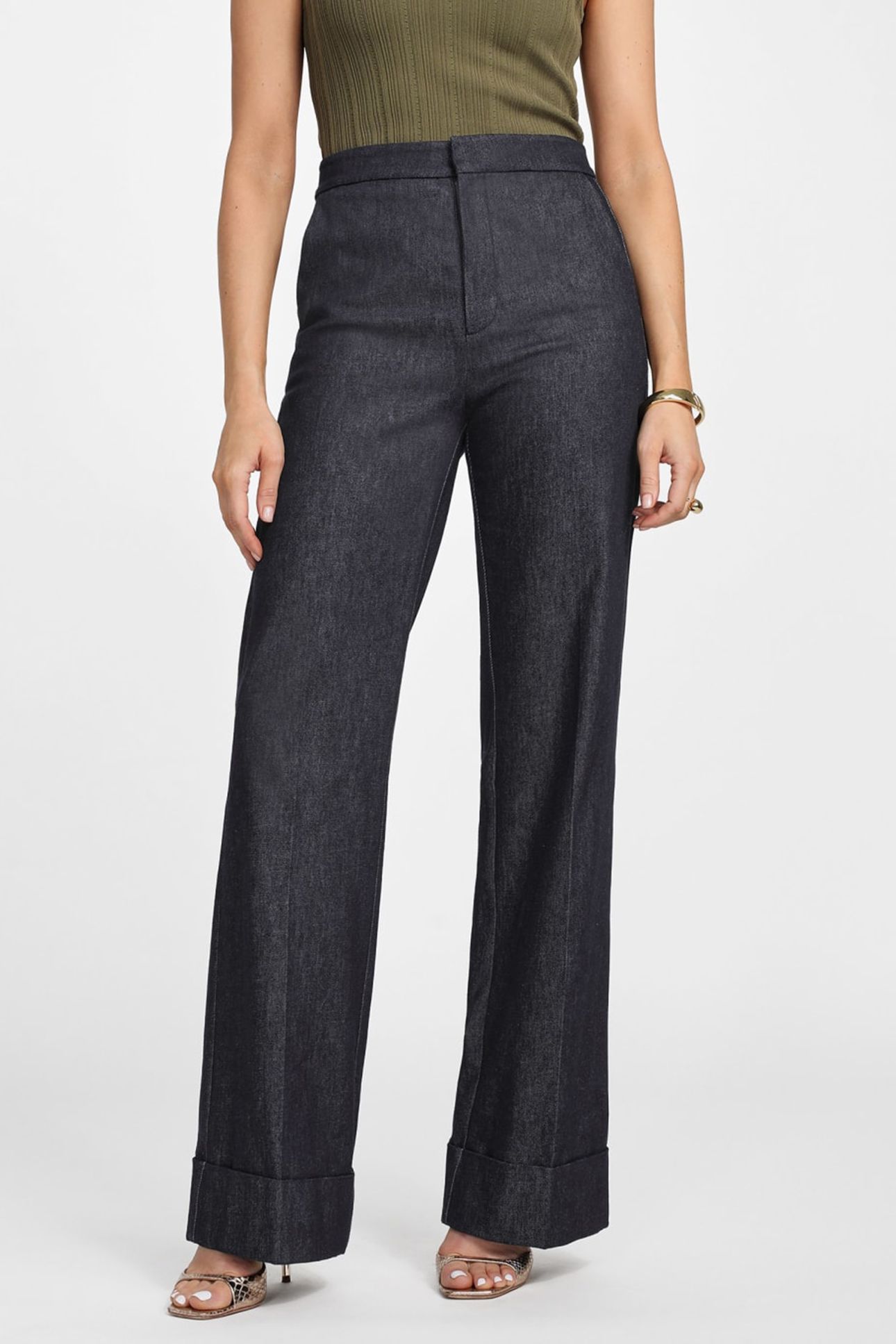 MARCIANO BY GUESS GLAM DE NUIT PANT DARK WASH 1