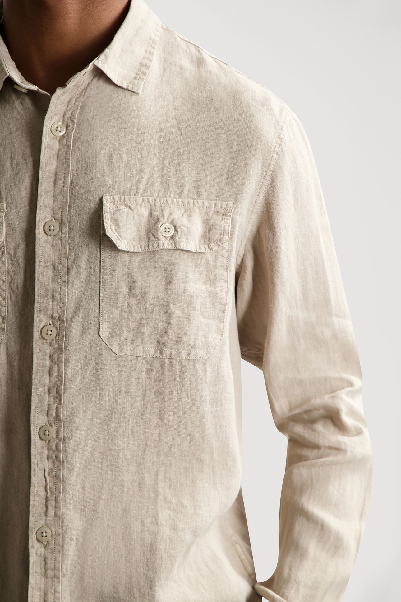 DS-SAMSON WORKER SHIRT ALUMINIUM 5