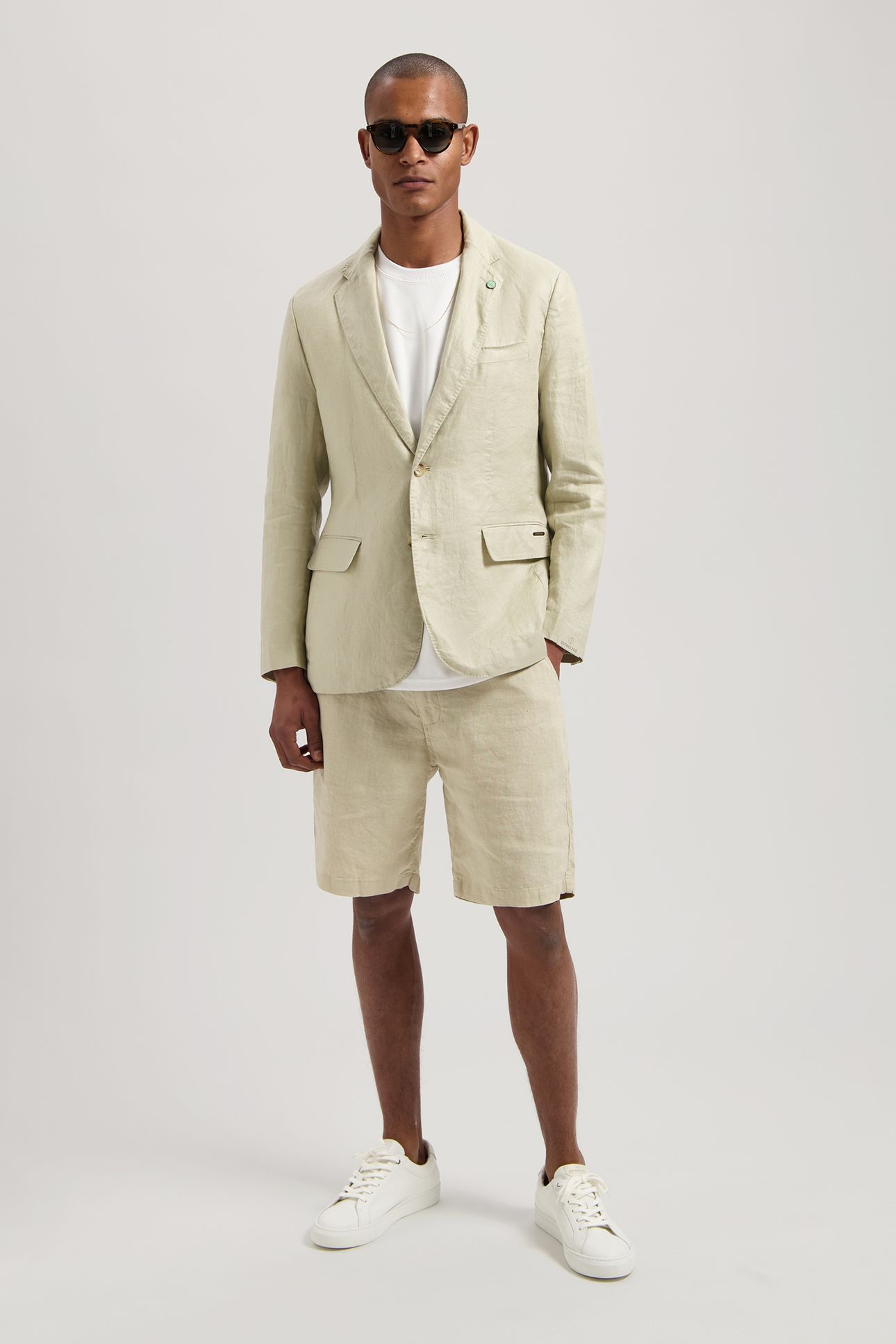 DS-CRIS LINEN TWILL BLAZER SAND 3