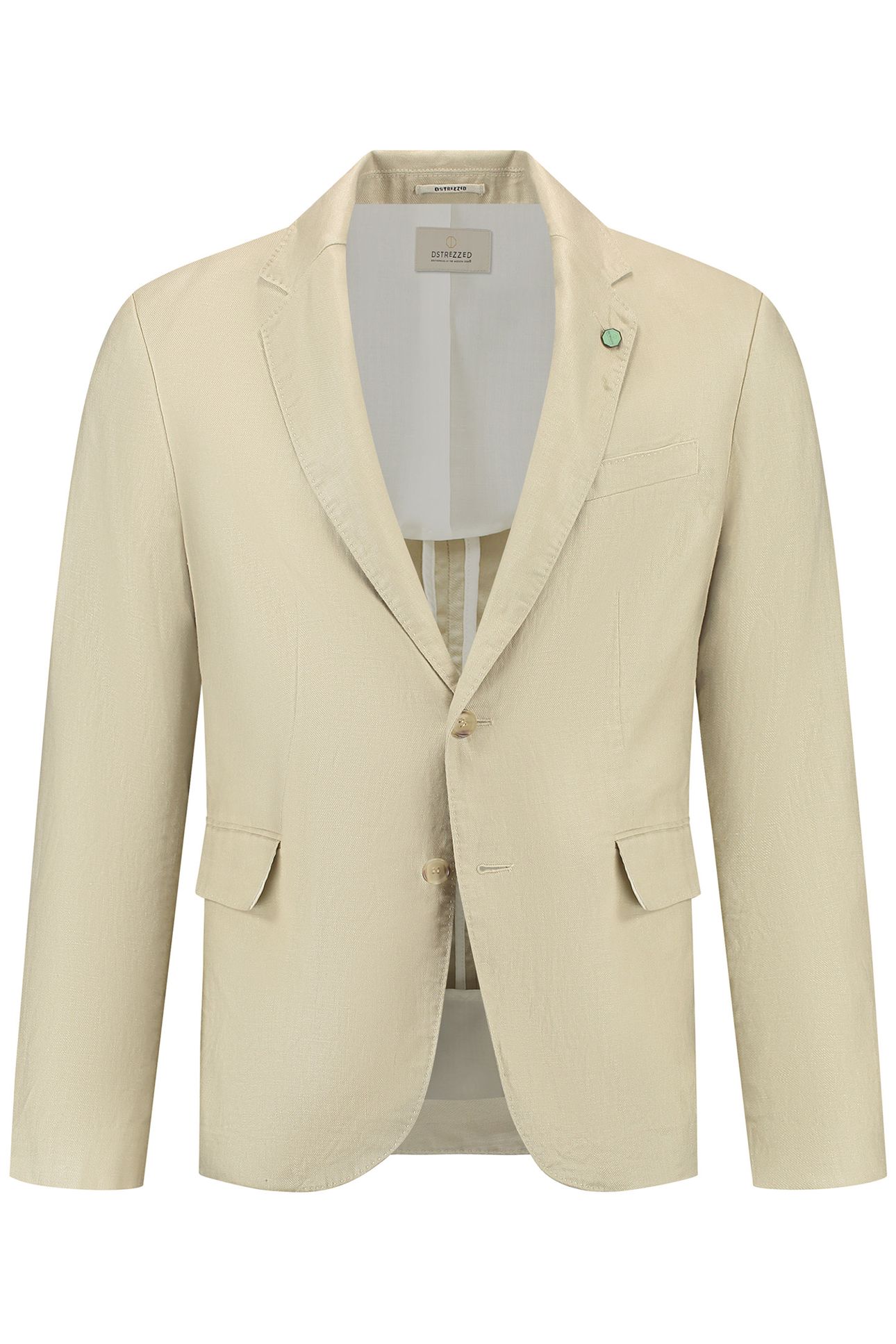DS-CRIS LINEN TWILL BLAZER SAND 4
