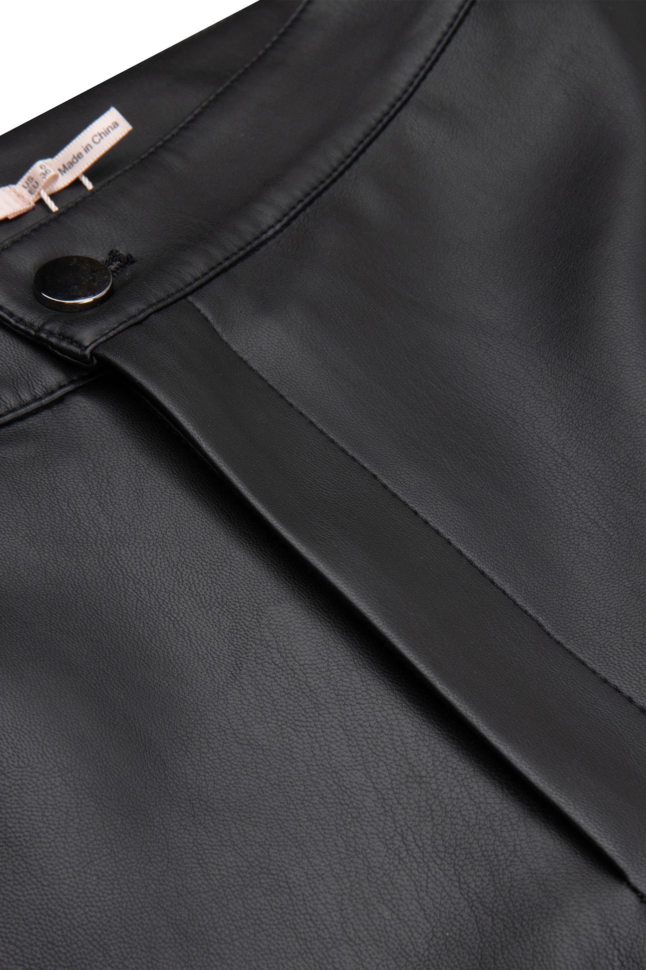 TREGGING SKINNY PU BLACK 7