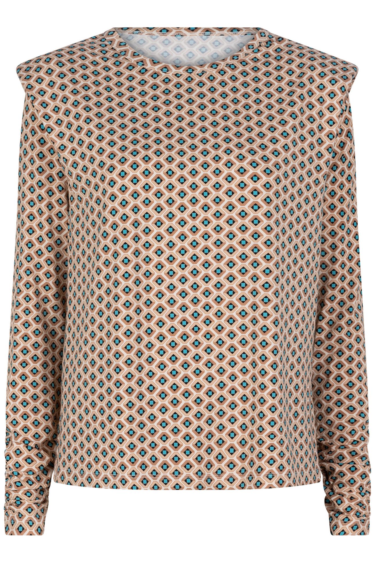 TOP FANCY SHLDR GRAPHIC ROOTS SJ PRINT 2