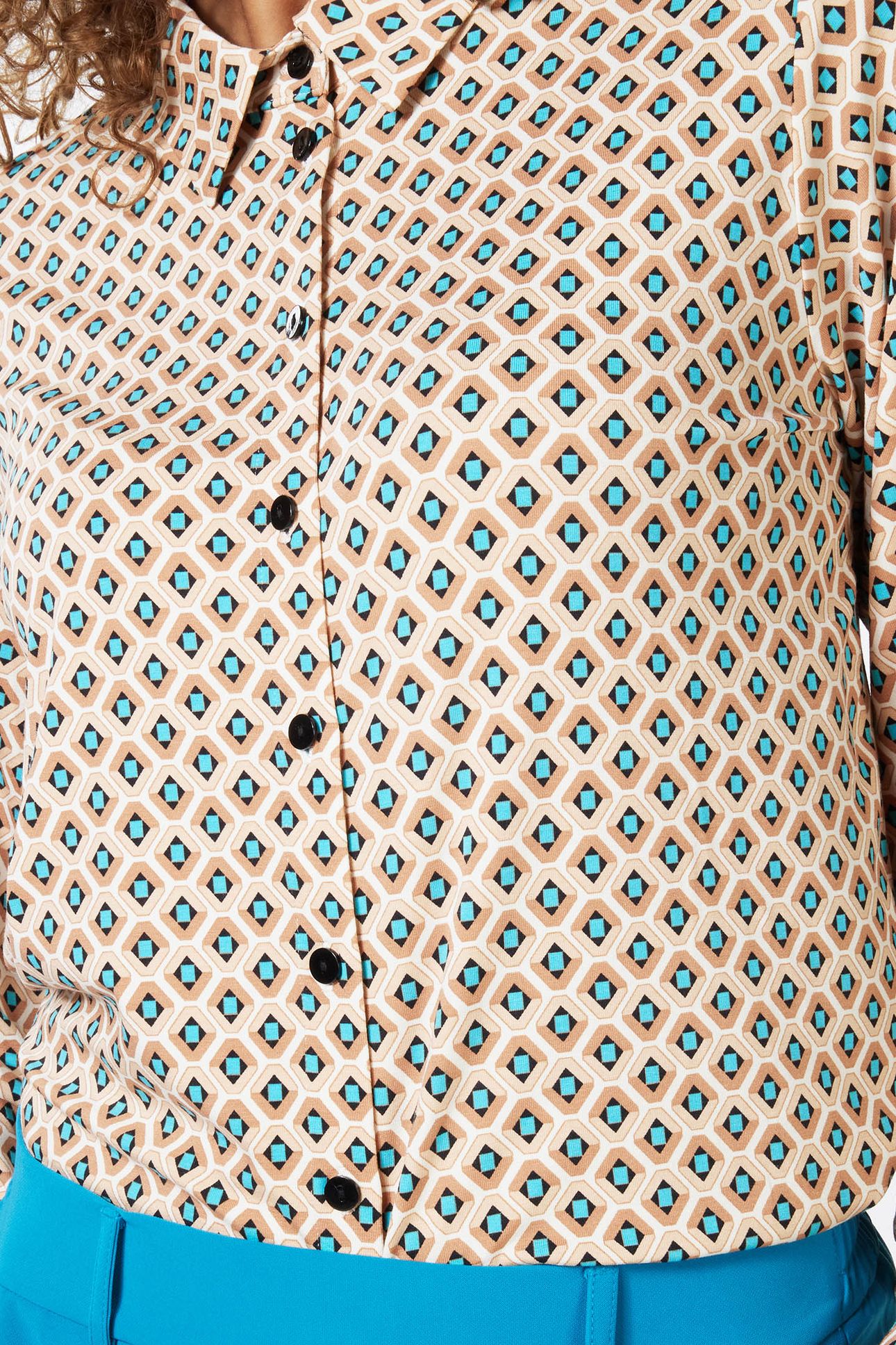 BLOUSE GRAPHIC ROOTS SJ PRINT 9
