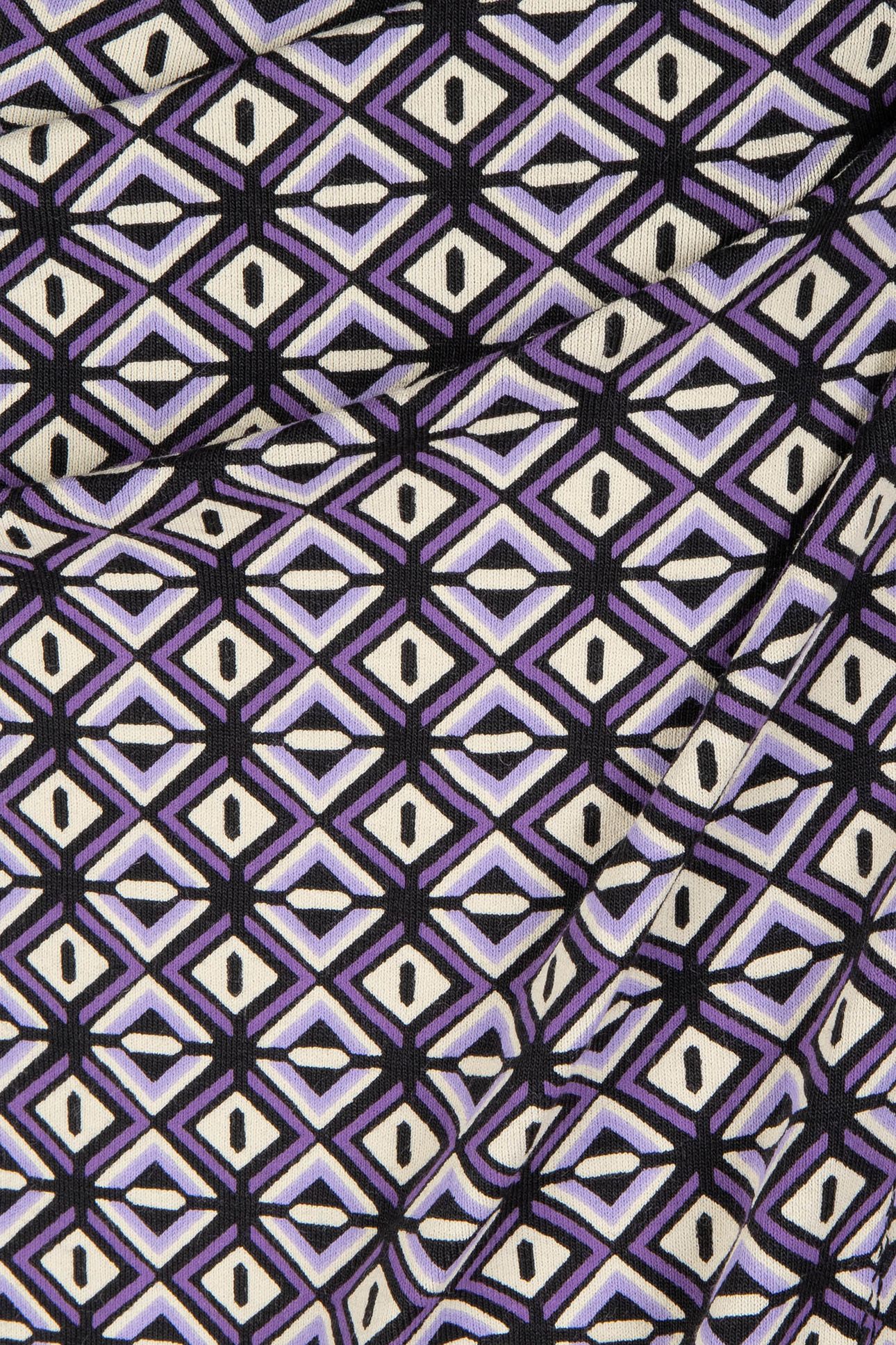 SKIRT KNOT GRAPHIC EARTH PRINT 6