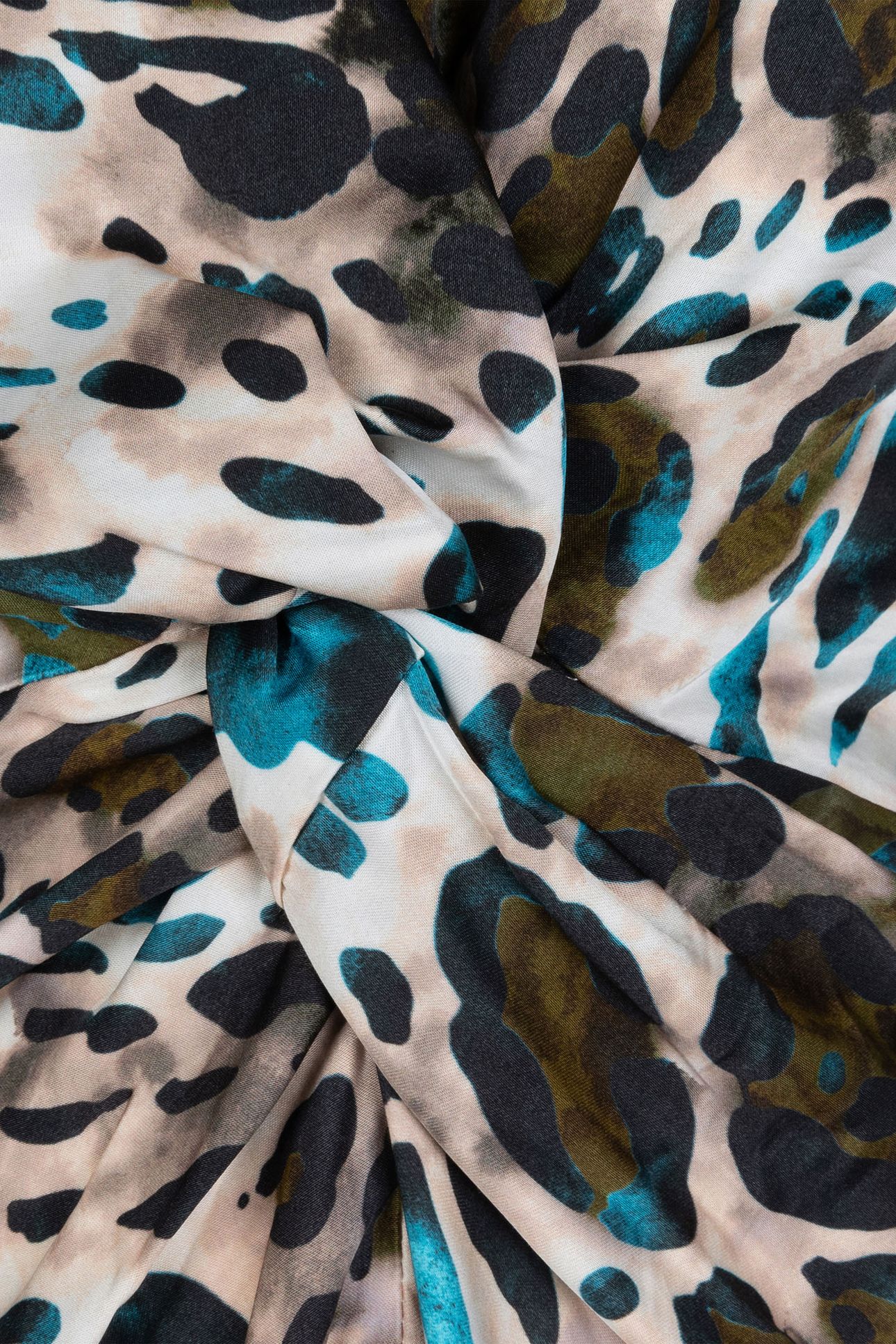 DRESS TWIST ANIMAL ROOTS PRINT 8