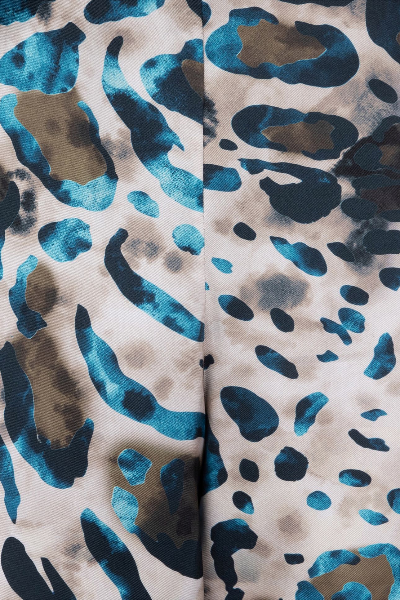 TROUSERS SATEEN ANIMAL ROOTS PRINT 7