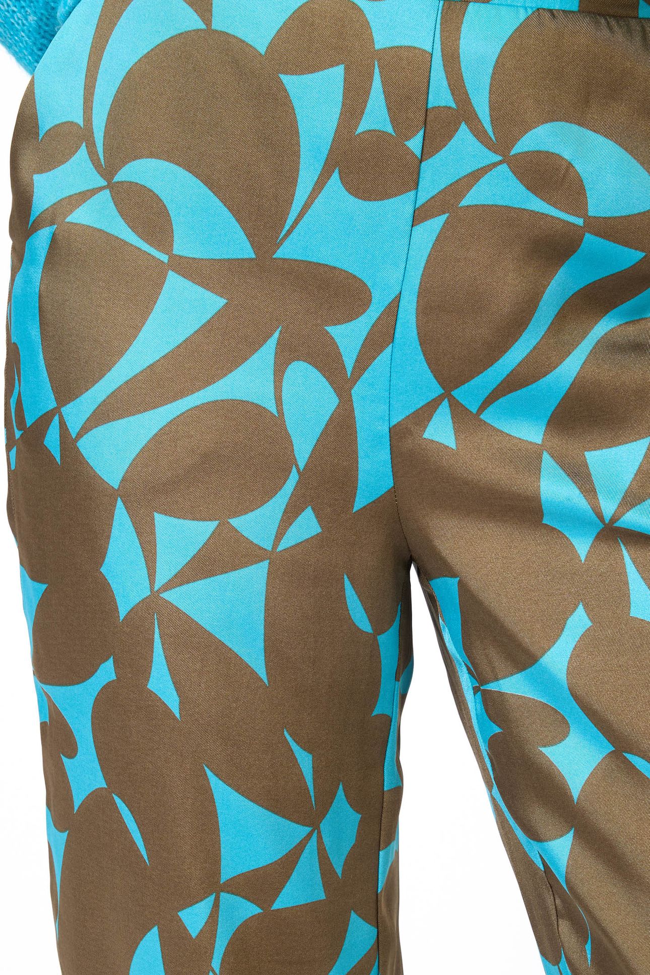 TROUSERS SATEEN EXPRESSIVE ROOTS PRINT 7