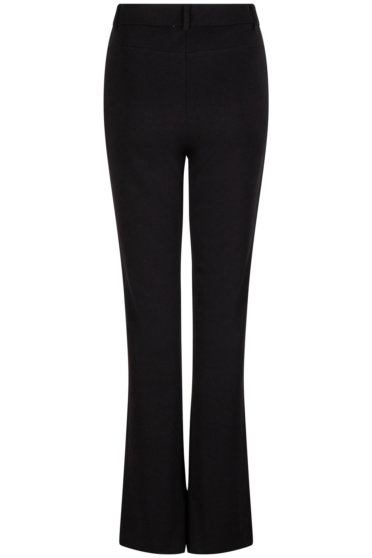 TROUSERS STRUCTURE FLAIR BLACK 5