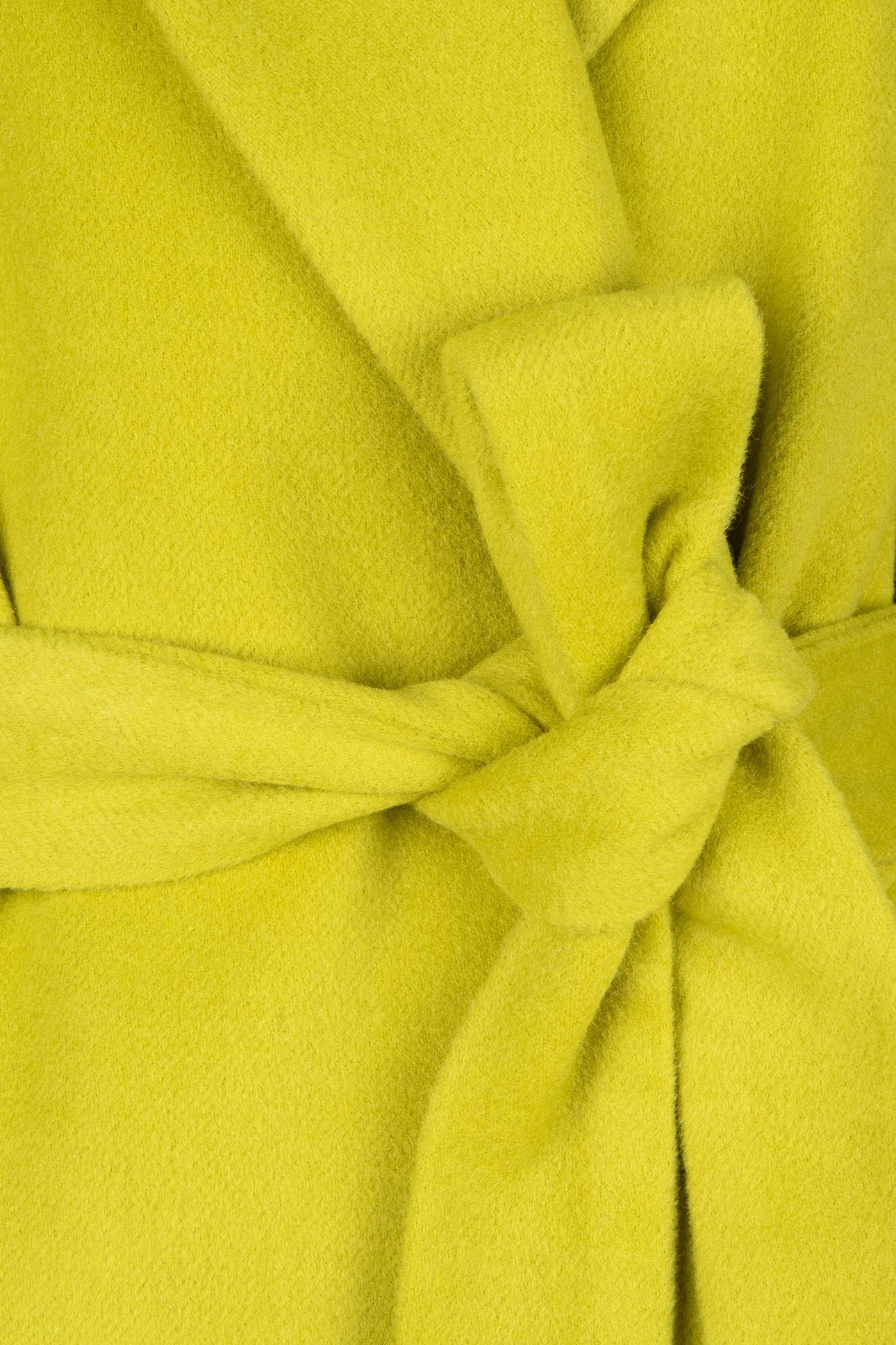 COAT LONG BELT LIME 8