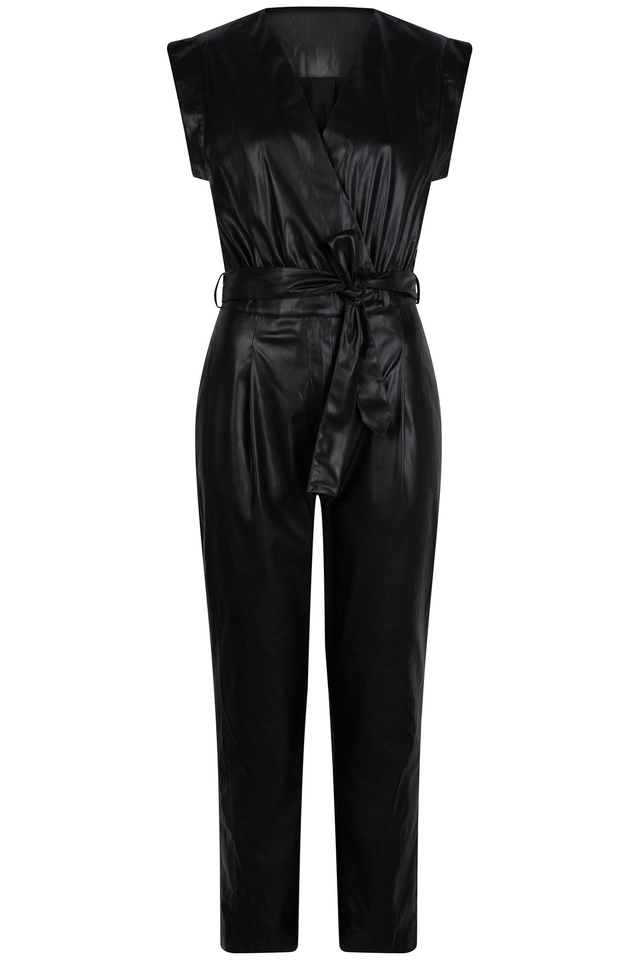JUMPSUIT PU BLACK 6