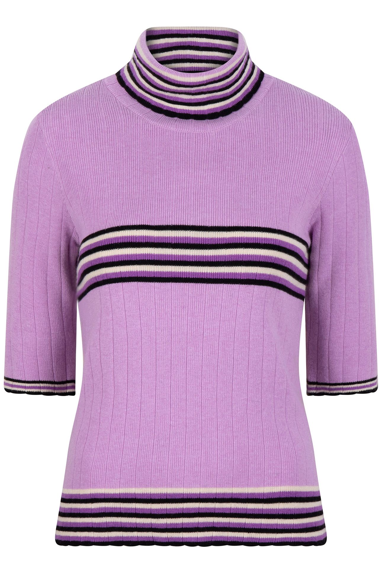 TOP COL SCALLOPED EDGES LILAC 3