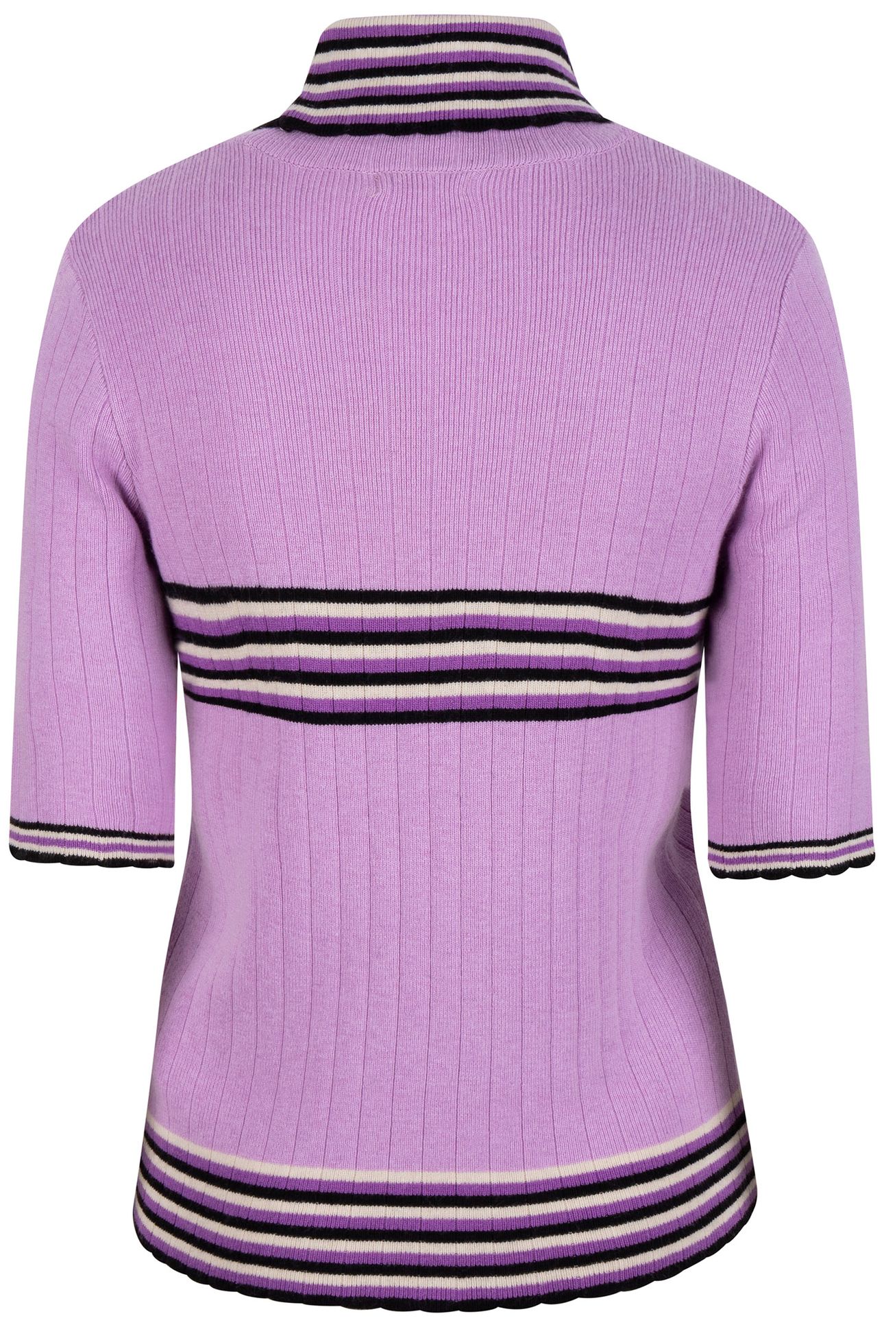 TOP COL SCALLOPED EDGES LILAC 4