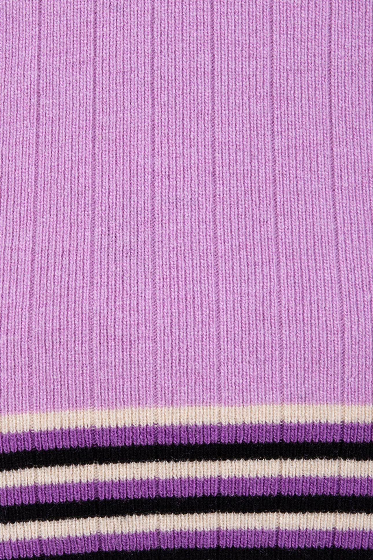 TOP COL SCALLOPED EDGES LILAC 5