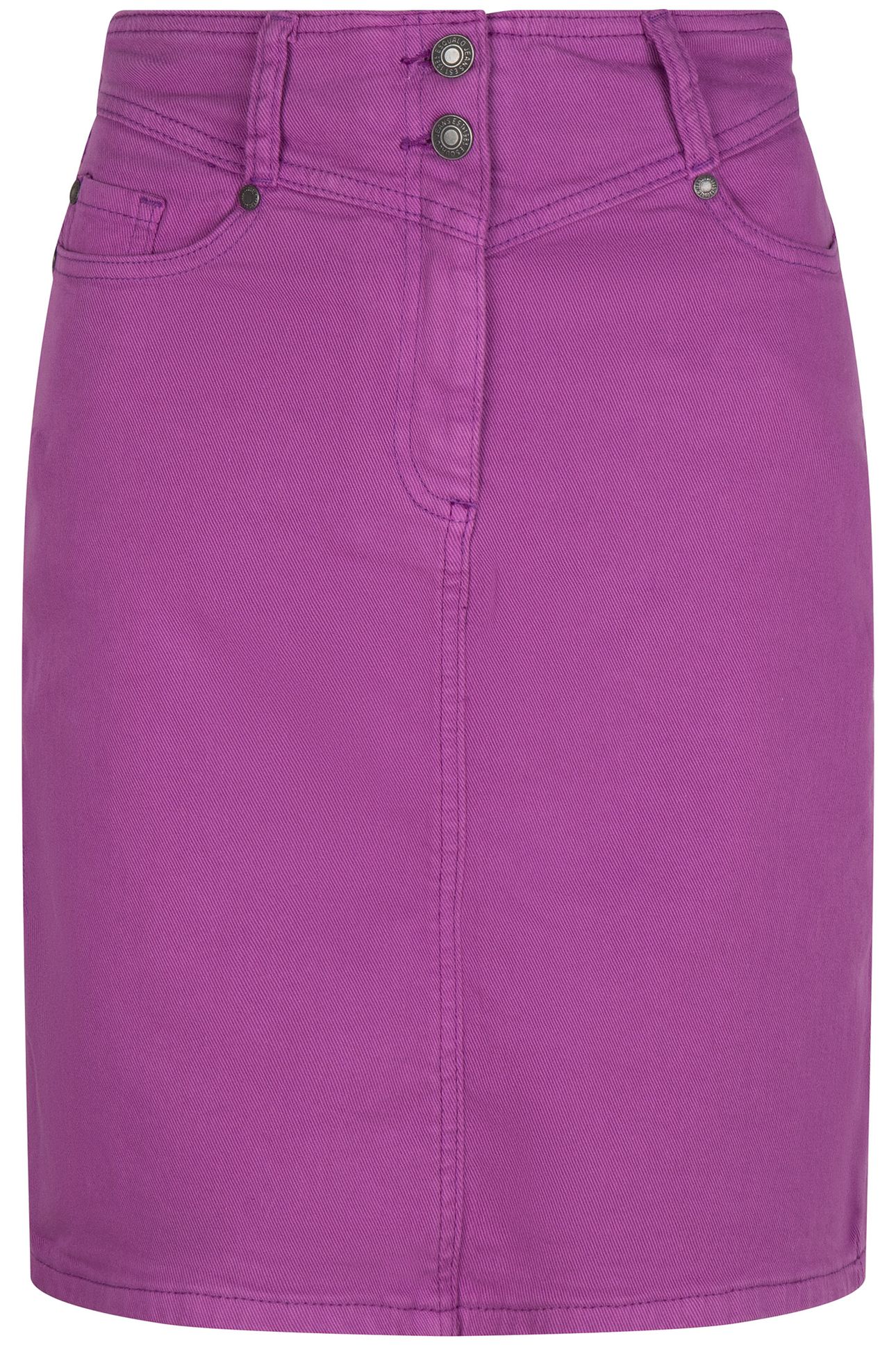 SKIRT COLORED DENIM VIOLET 3