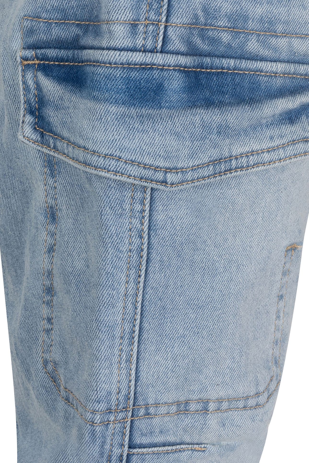 TROUSERS CARGO JEANS BLUE 5