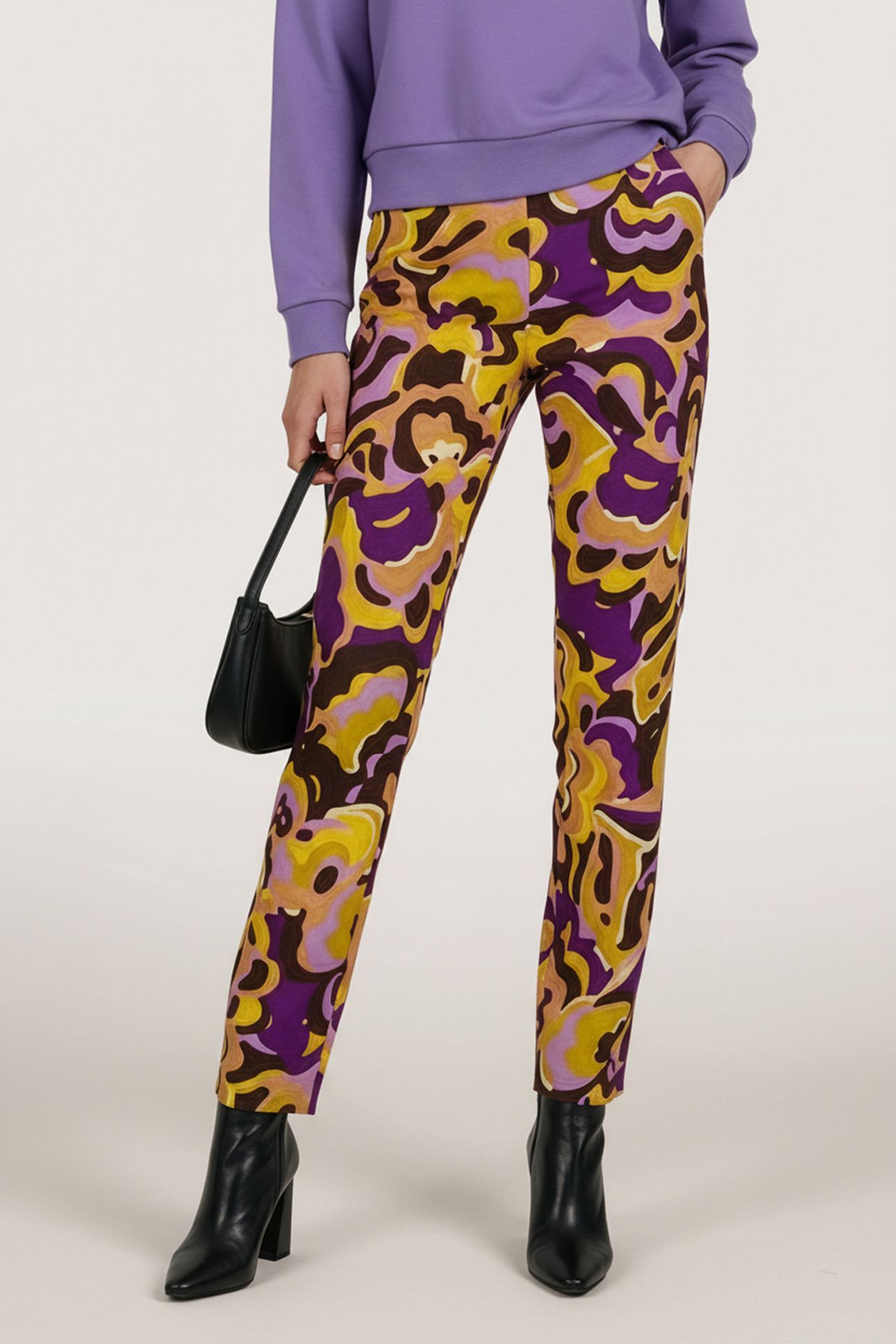 TROUSERS FANCY EARTH PRINT 1