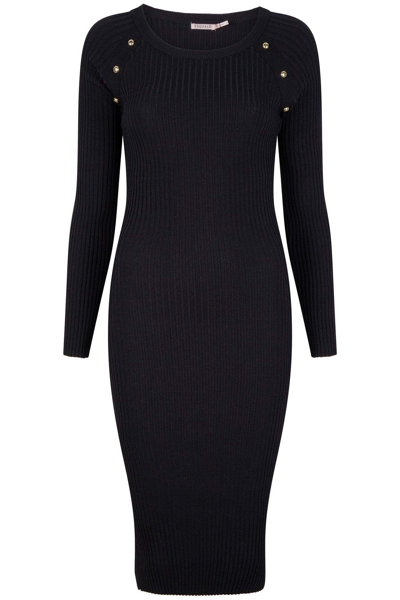 DRESS KNITTED TUBE BLACK 5