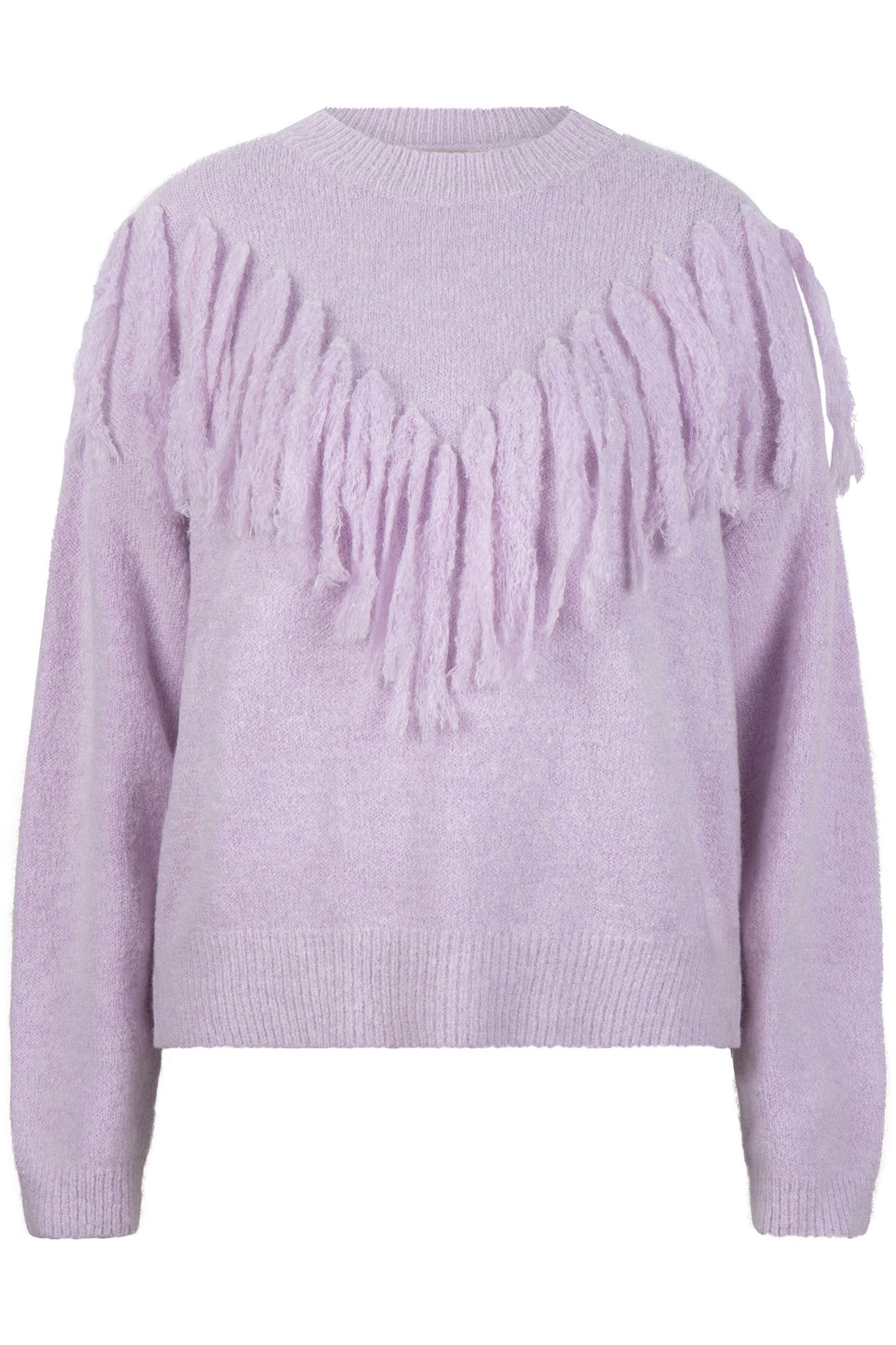 SWEATER FRINGES LILAC 6