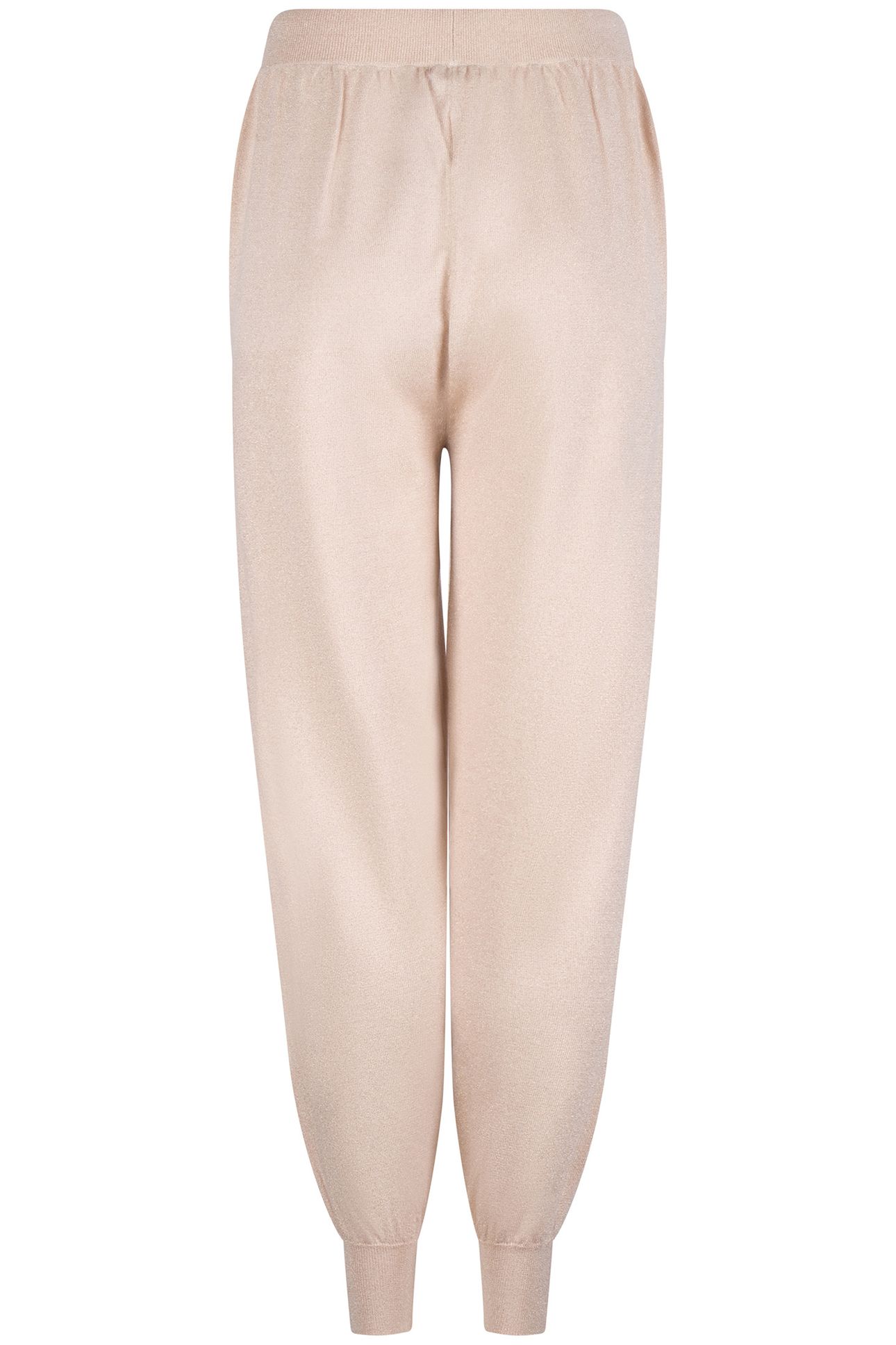 TROUSERS JOGGER LUREX LIGHT SAND 5