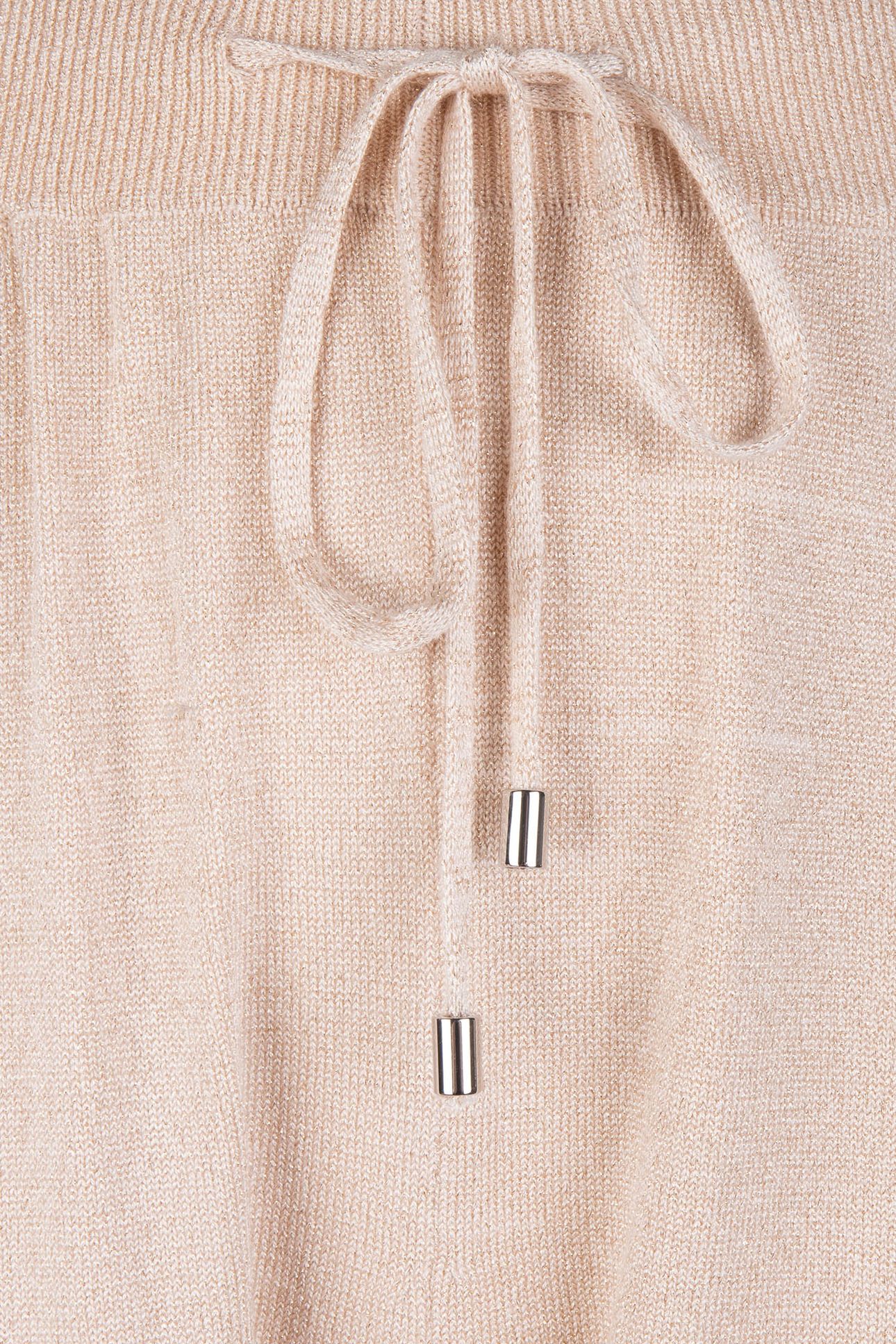 TROUSERS JOGGER LUREX LIGHT SAND 7