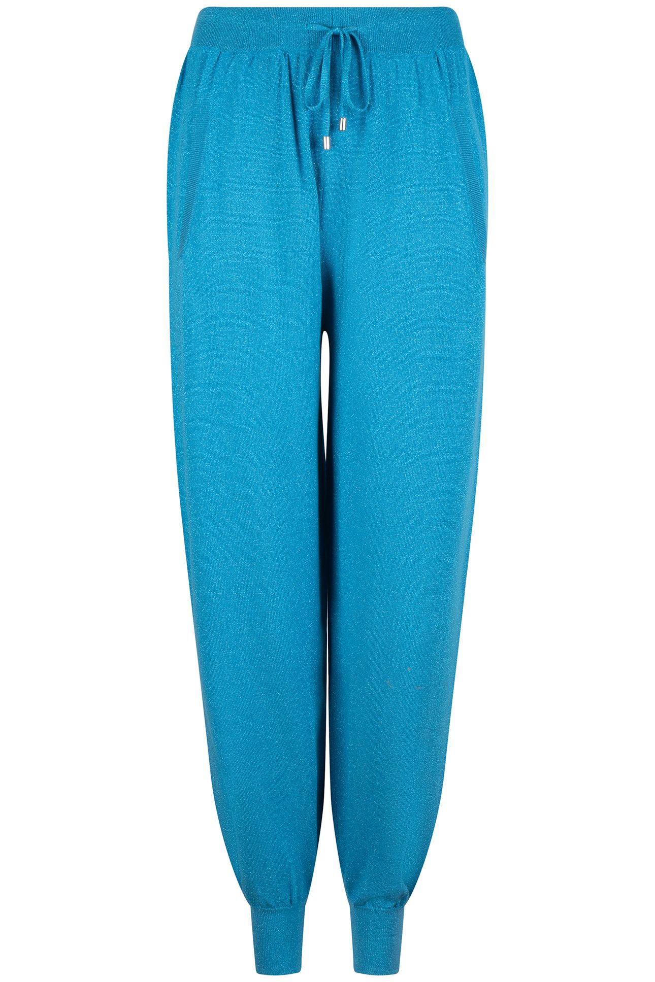 TROUSERS JOGGER LUREX PETROL 5