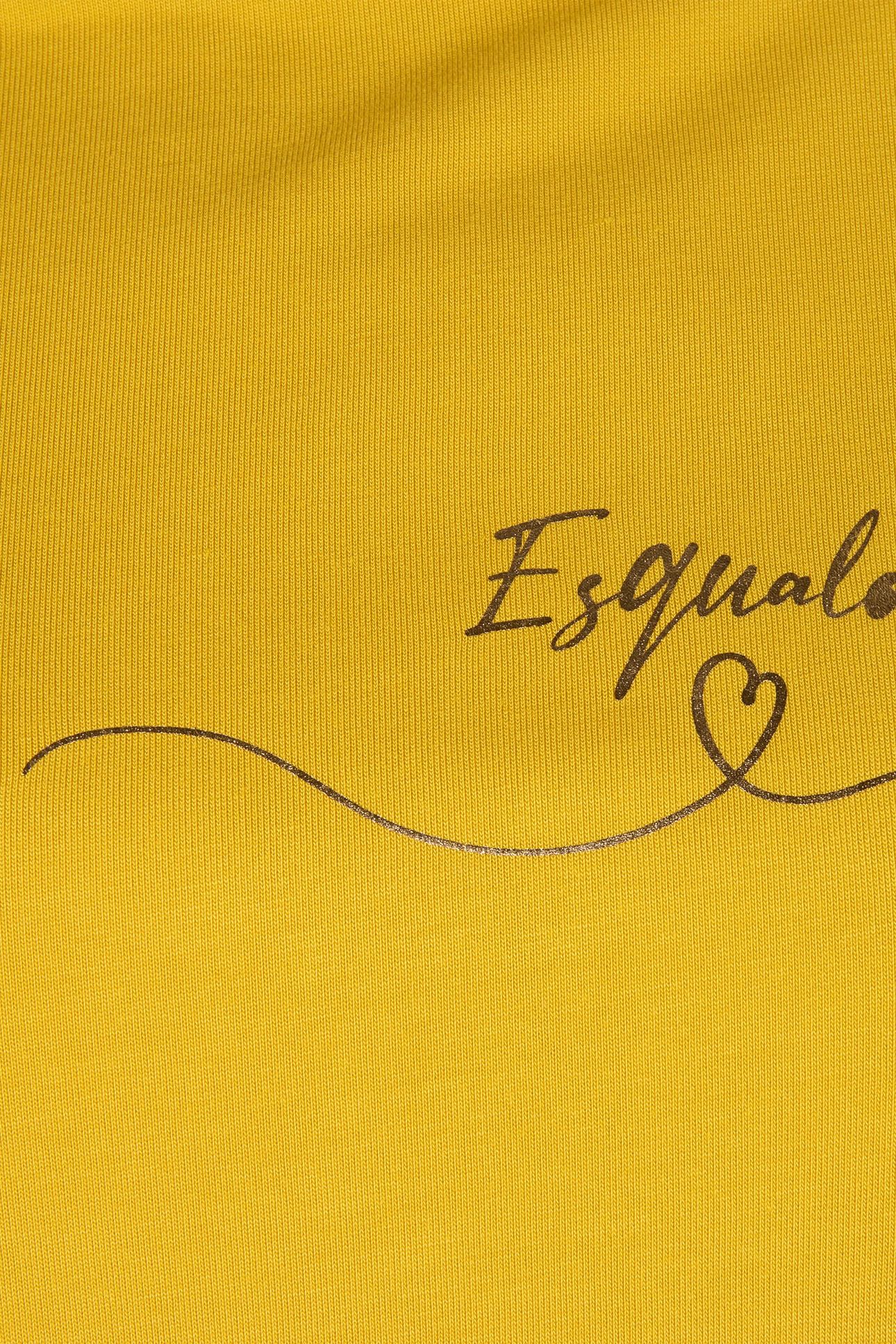 T-SHIRT MODAL PUFF S/SLVE OCHRE 5