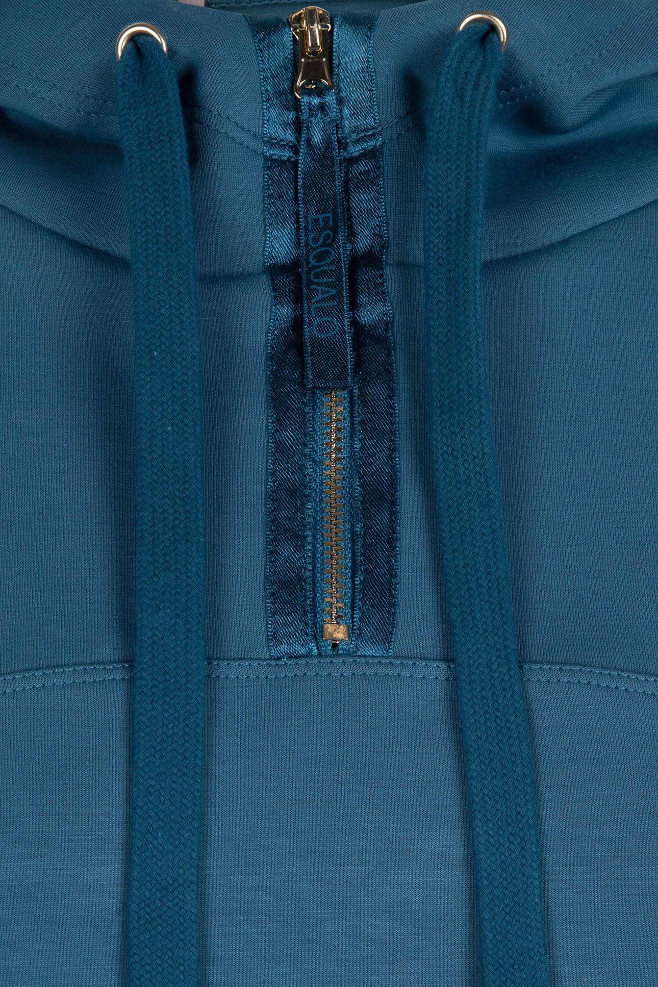 SWEATER HOODIE MODAL PETROL 9