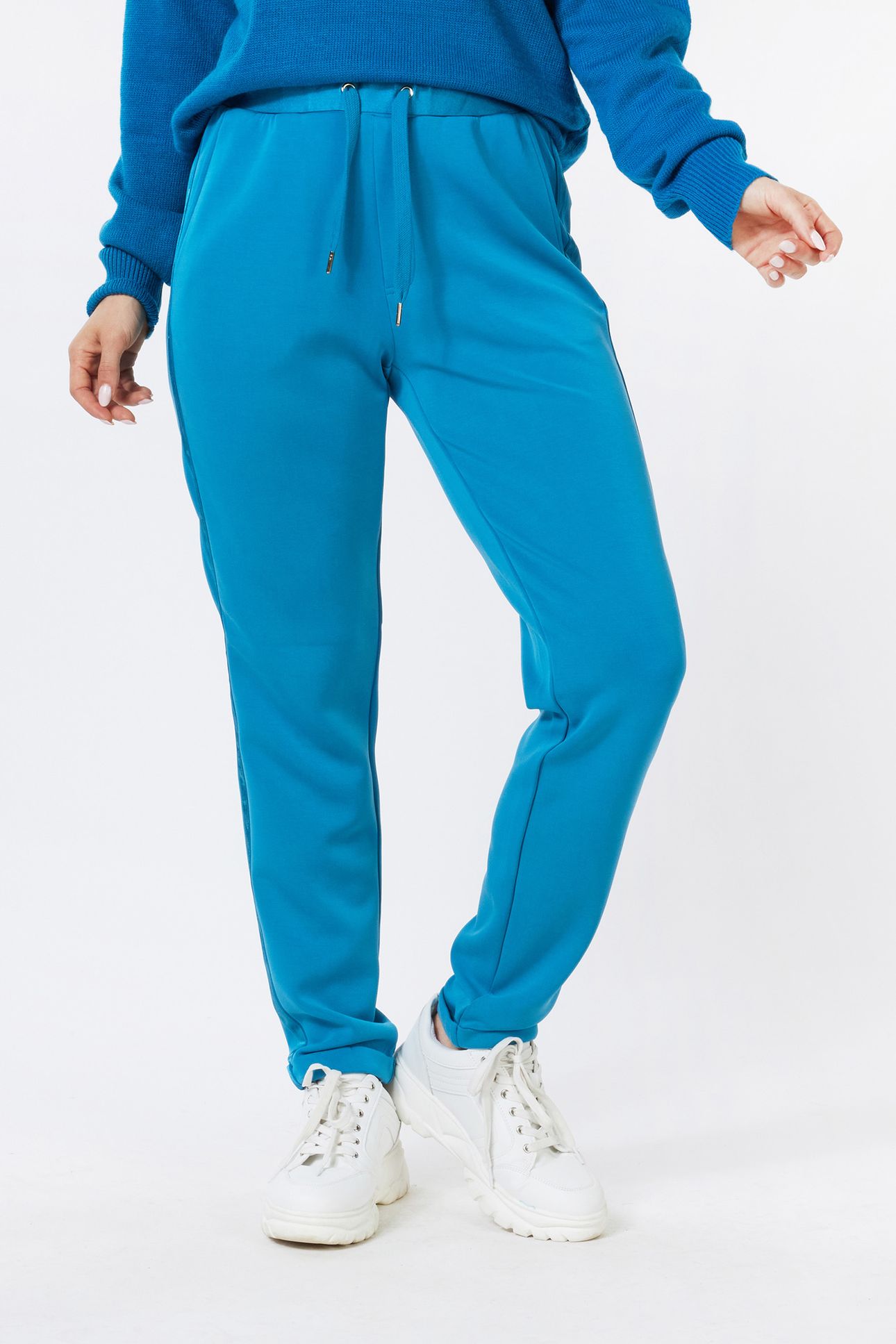 TROUSERS JOGGER MODAL PETROL 1