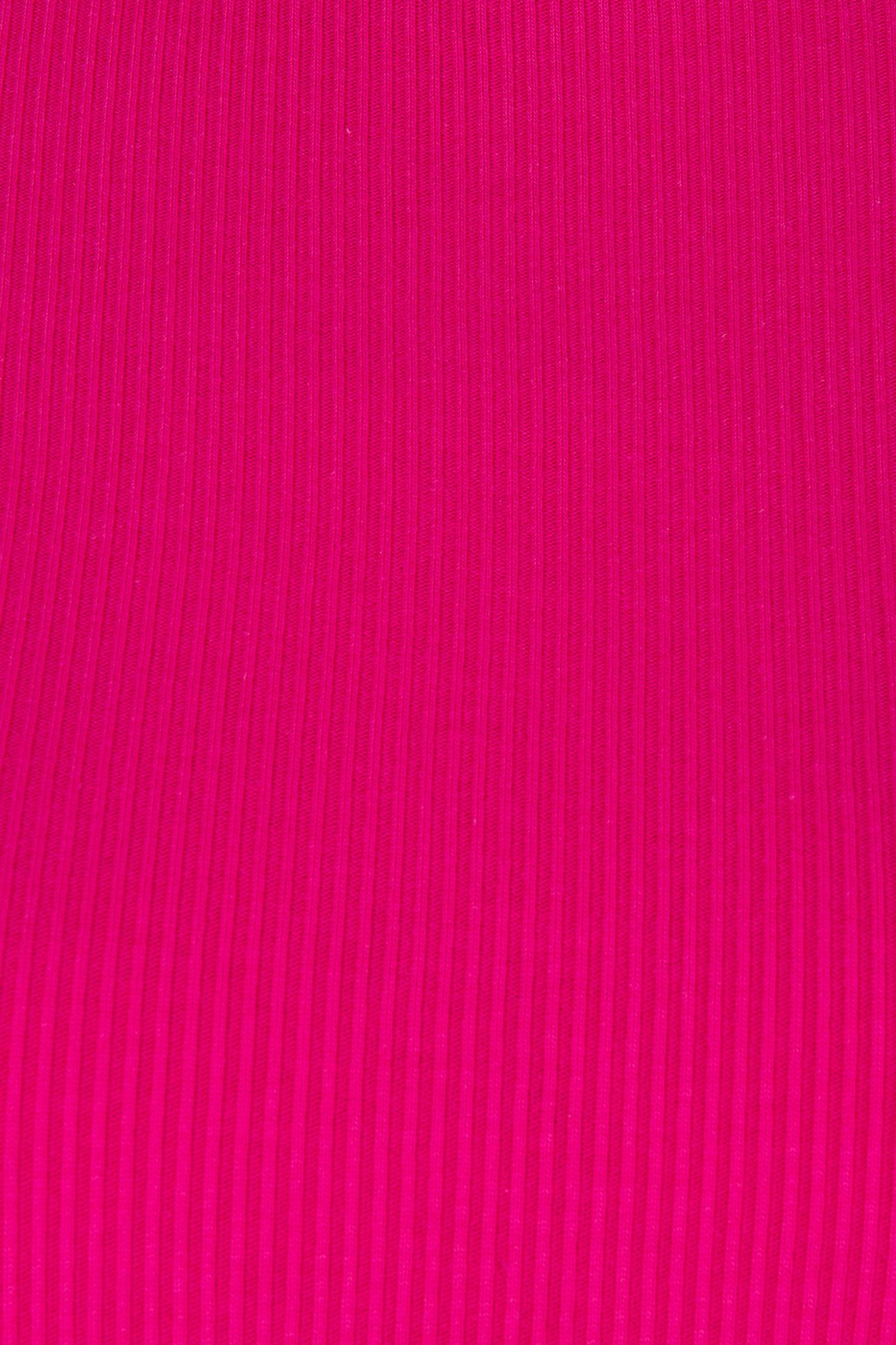 TOP RIB LONG SLVE FUCHSIA 5