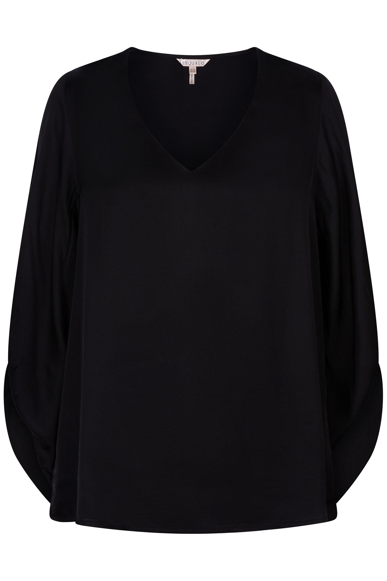 BLOUSE WIDE SLEEVE BLACK 4